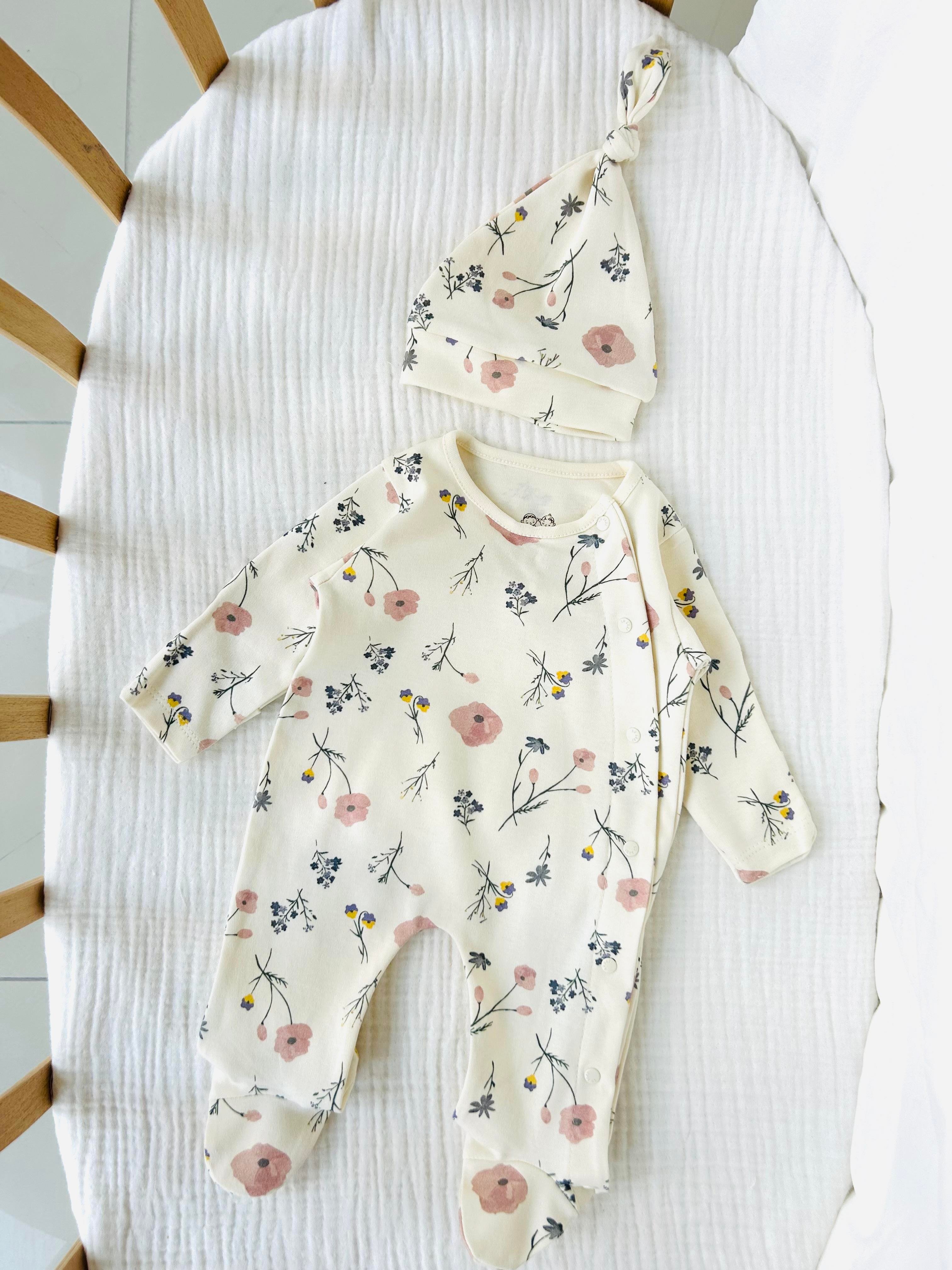 Flora Çiçekli Tulum