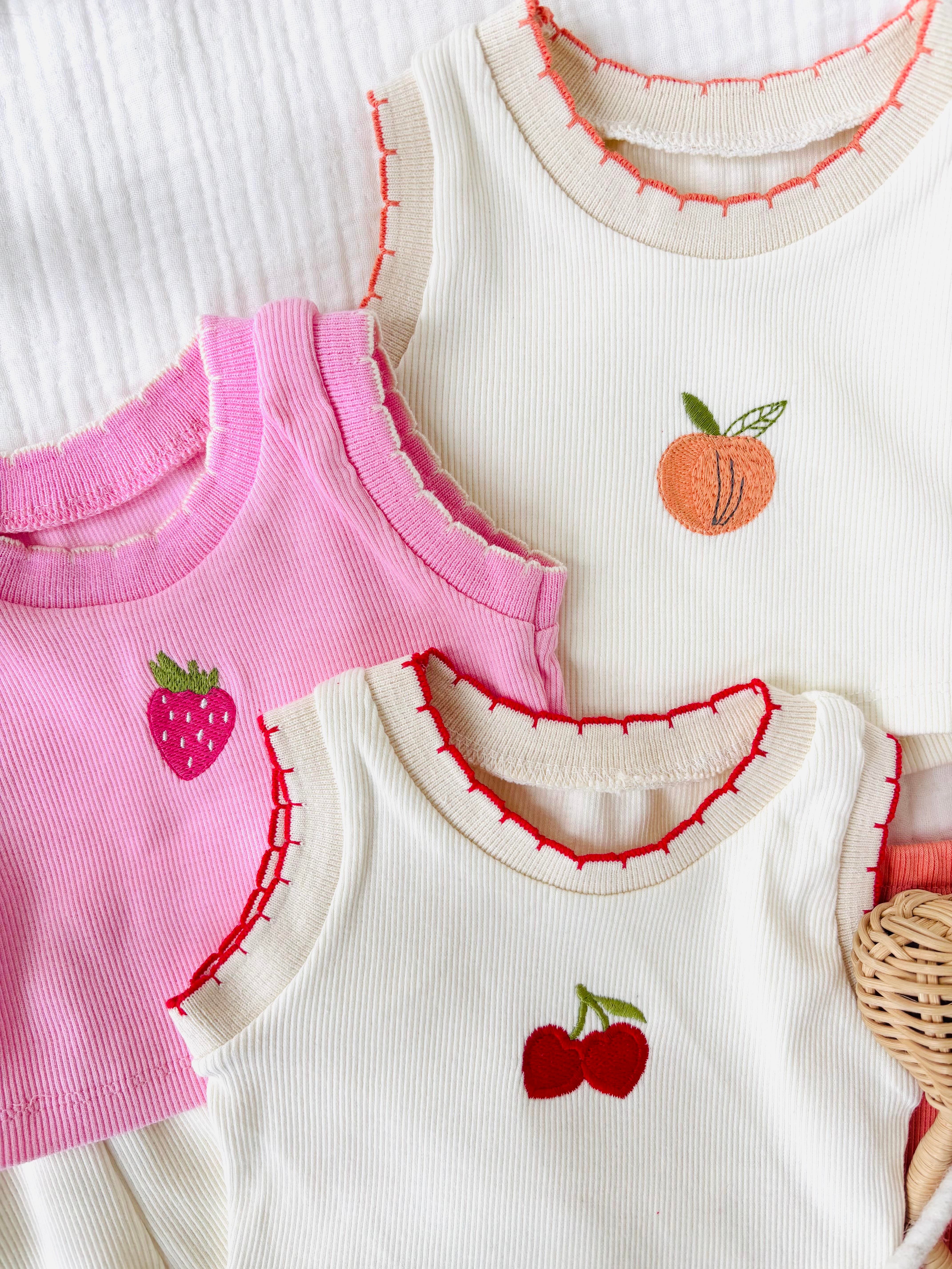 Fruit Kız Bebek Takım - Yavruağzı