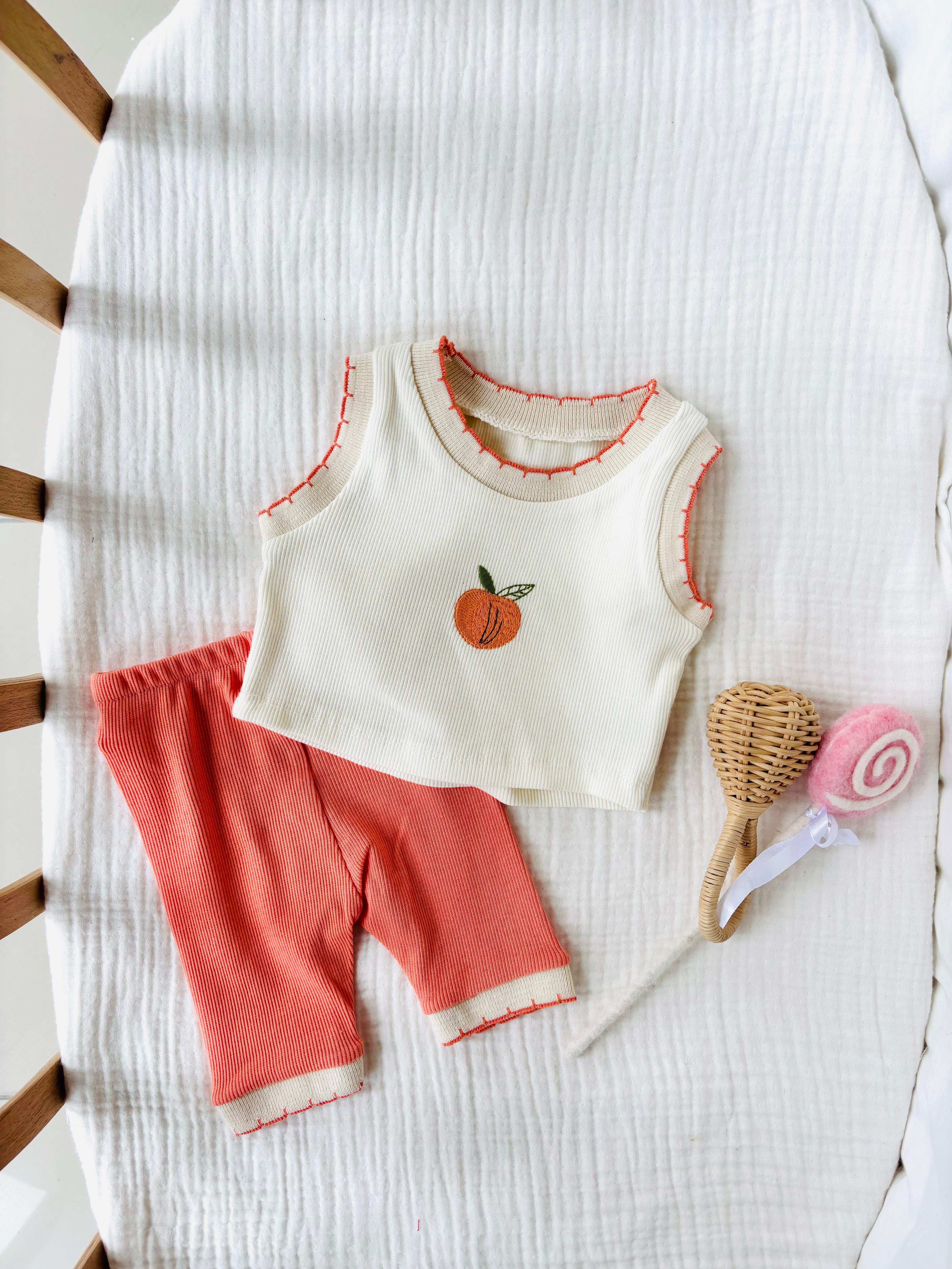 Fruit Kız Bebek Takım - Yavruağzı