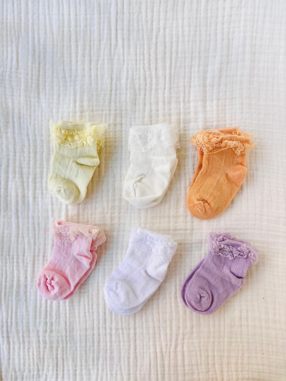 Fsitolu Yenidoğan Çorap Seti