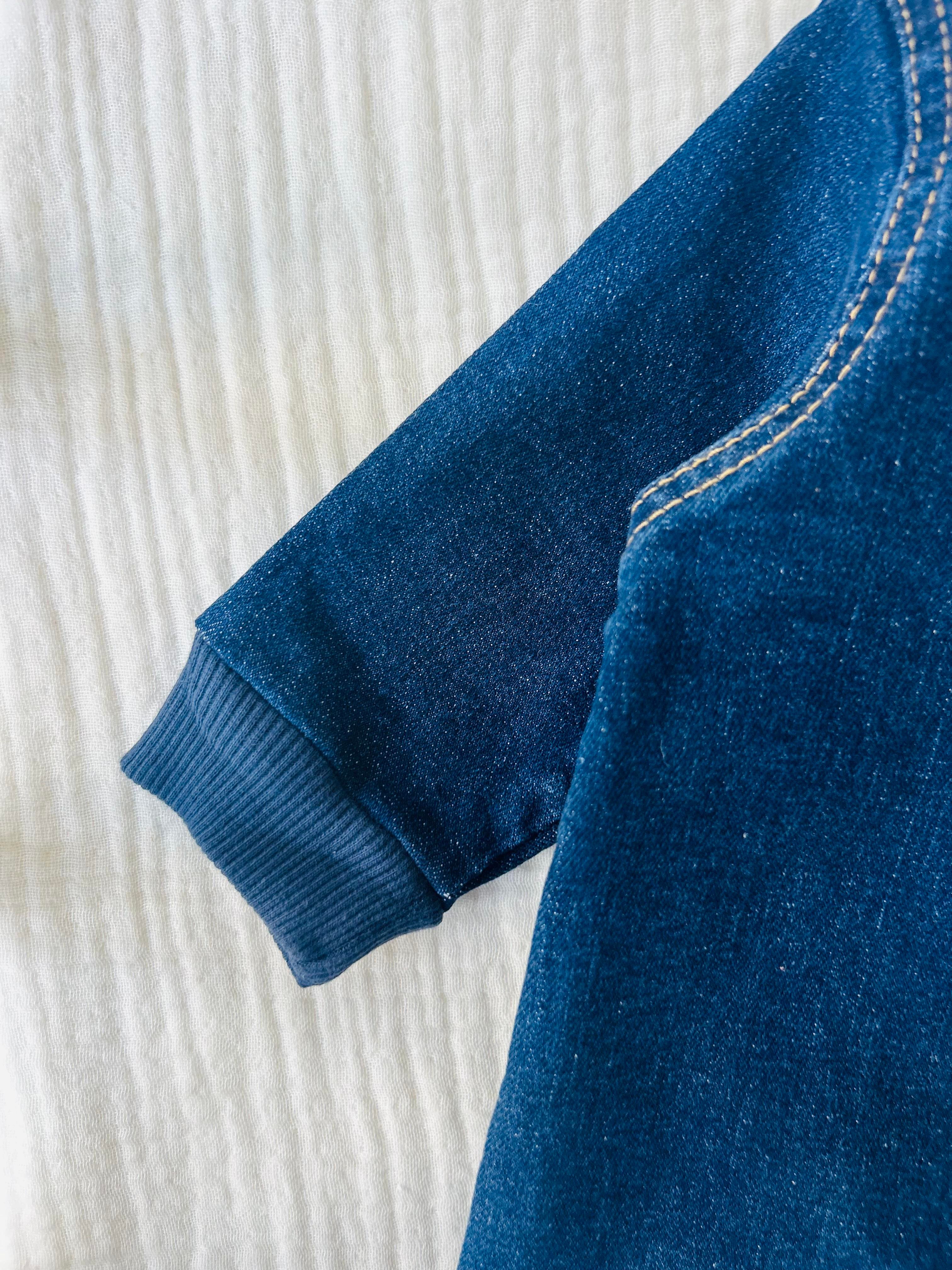 Gilly Ayıcık Detaylı Kot Tulum