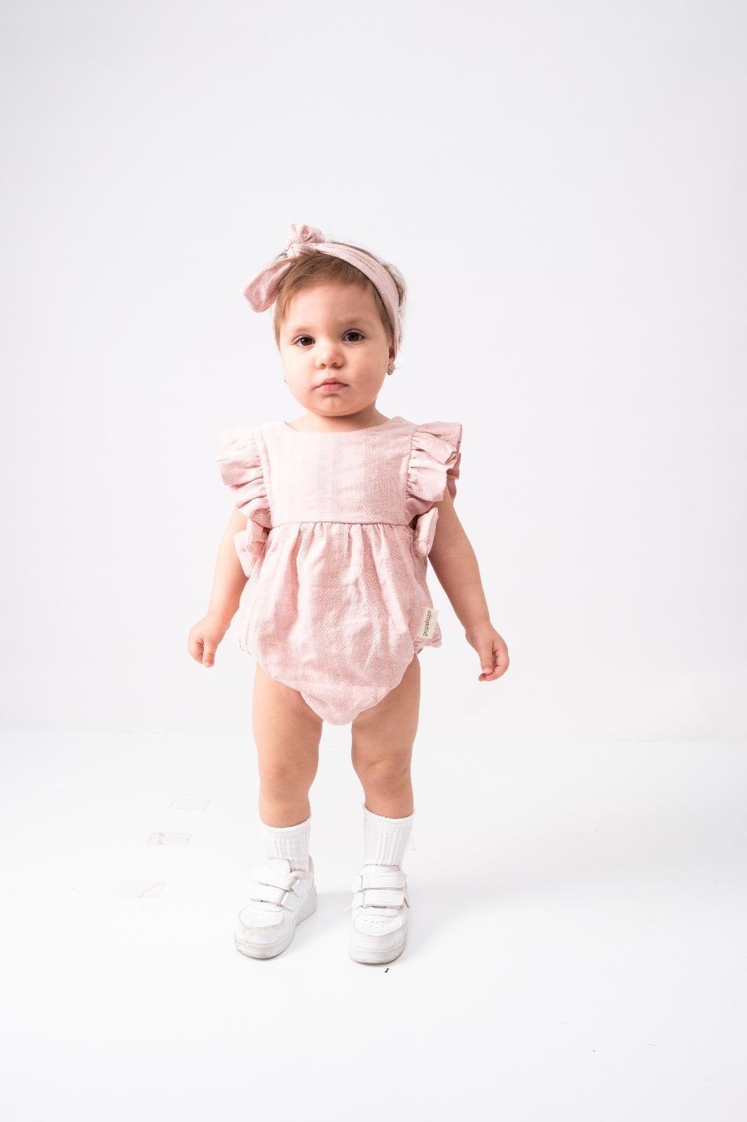 Gizia Fiyonklu Müslin Romper