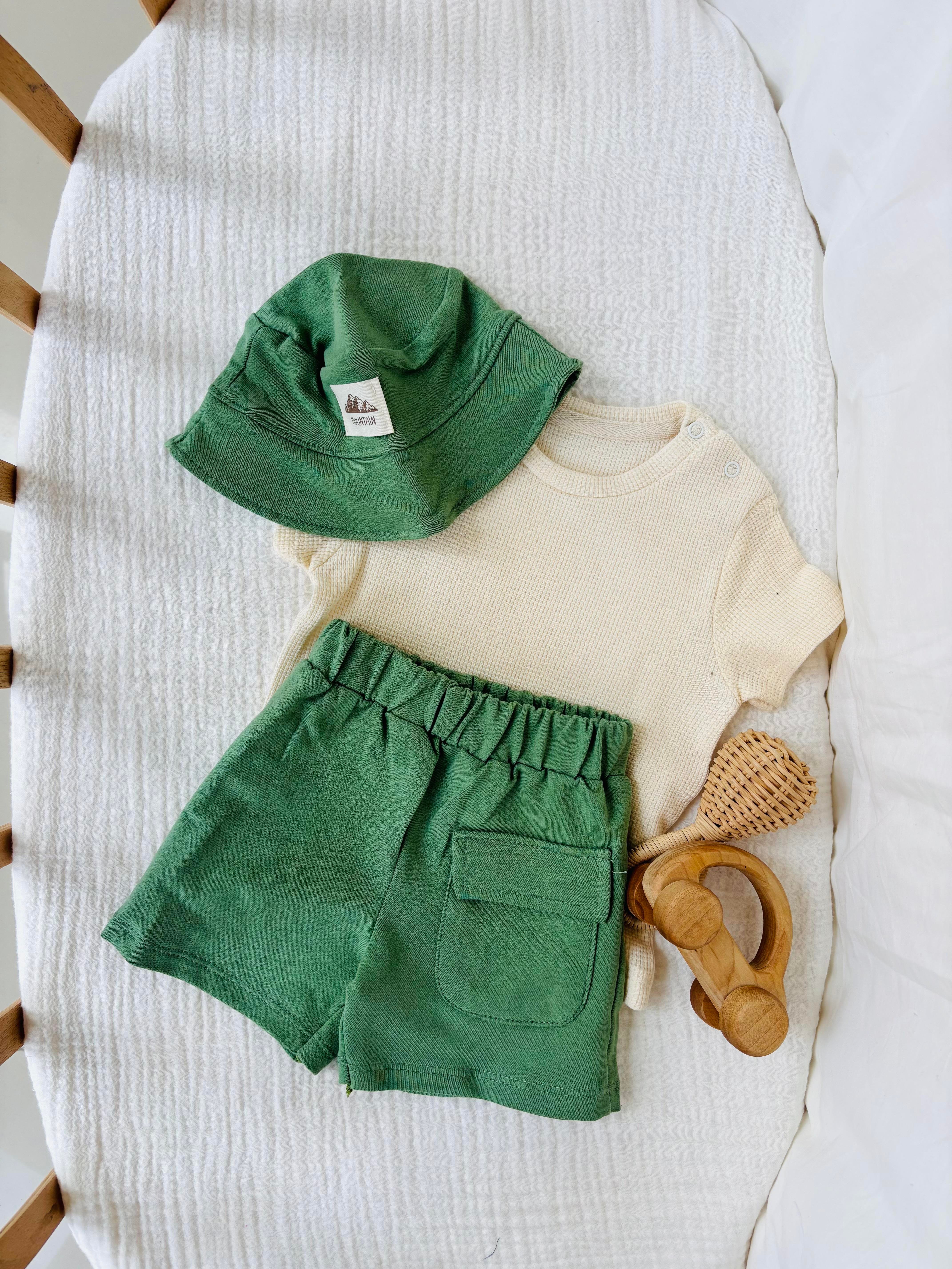 Harry Şapkalı 3'lü Takım - Yeşil