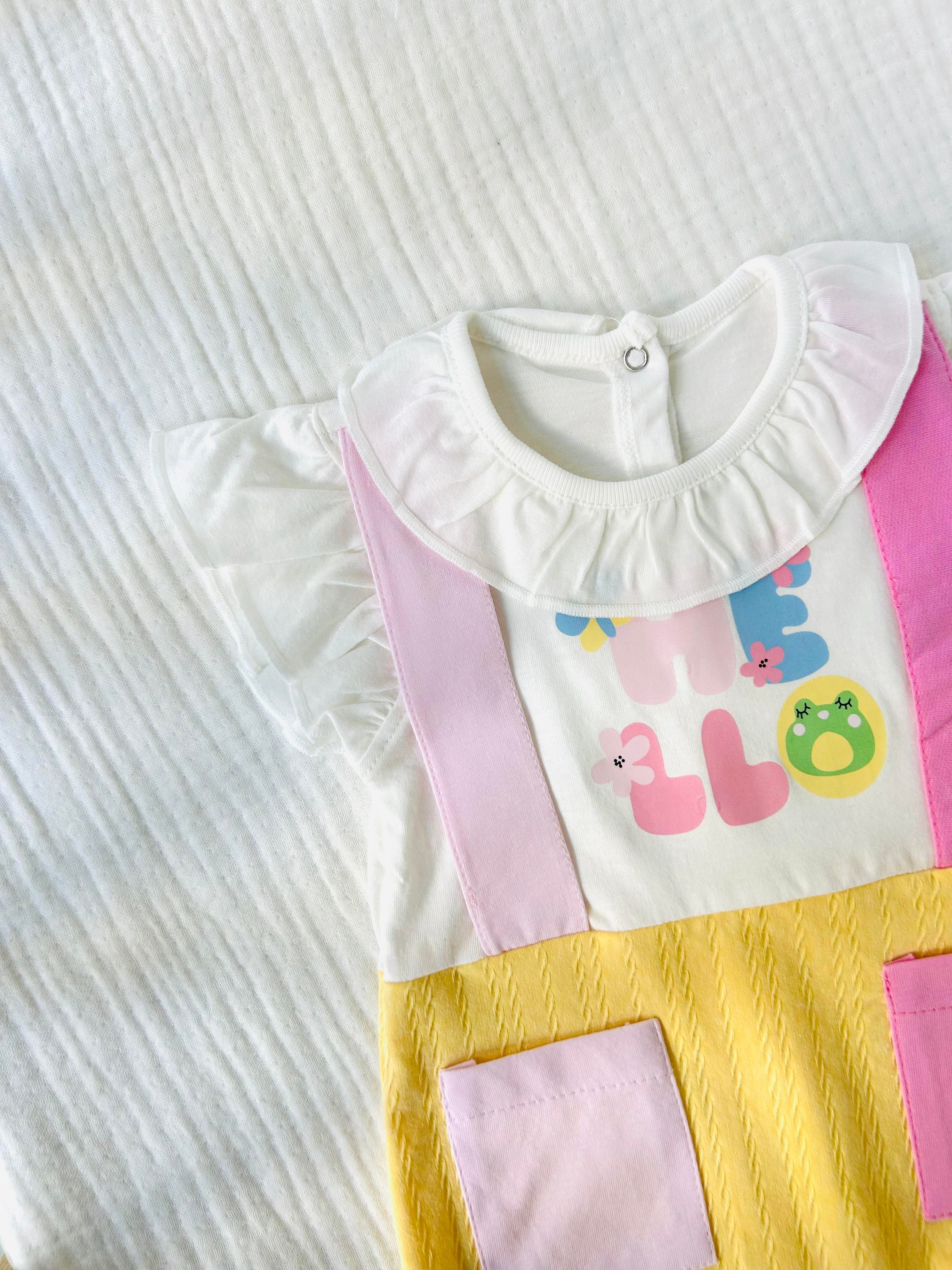 Hello Kız Bebek Tulum