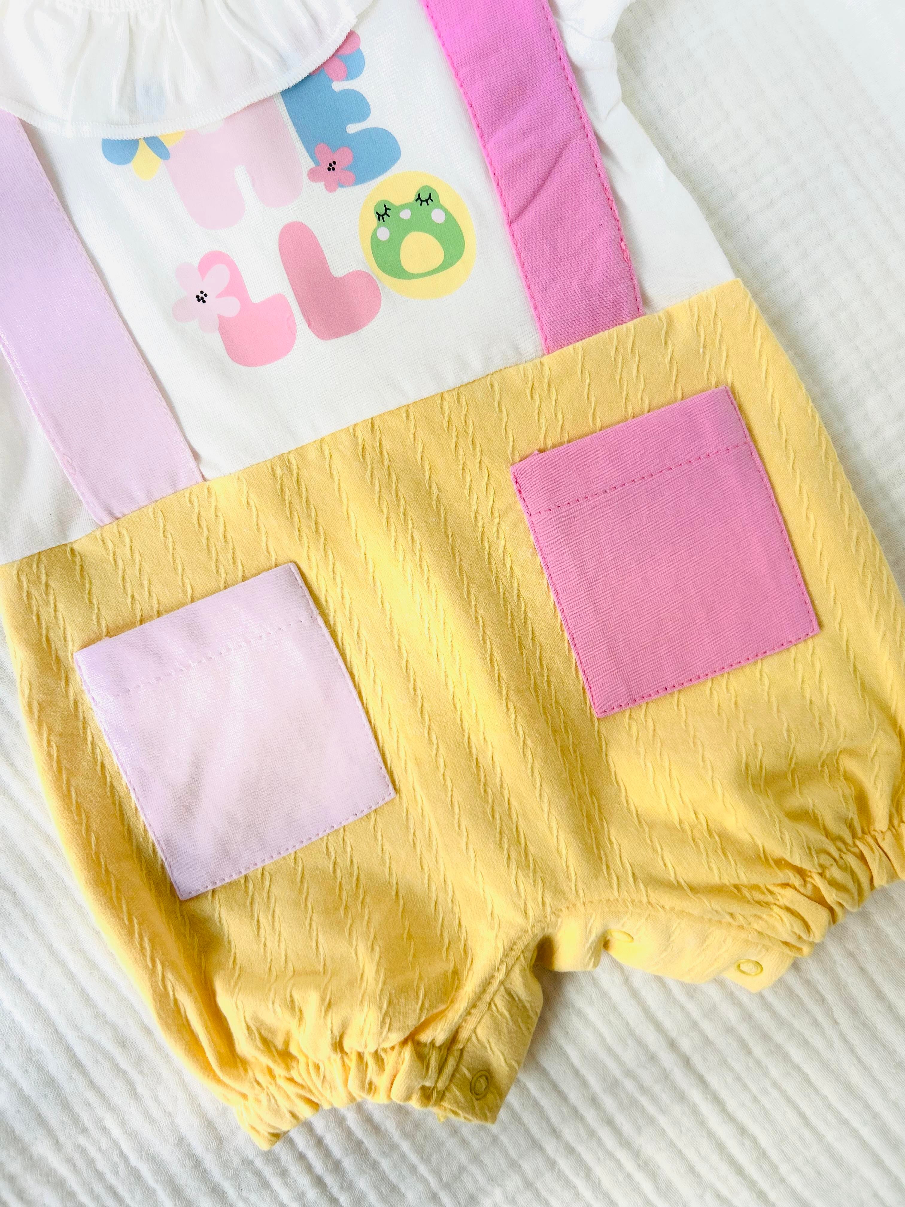 Hello Kız Bebek Tulum