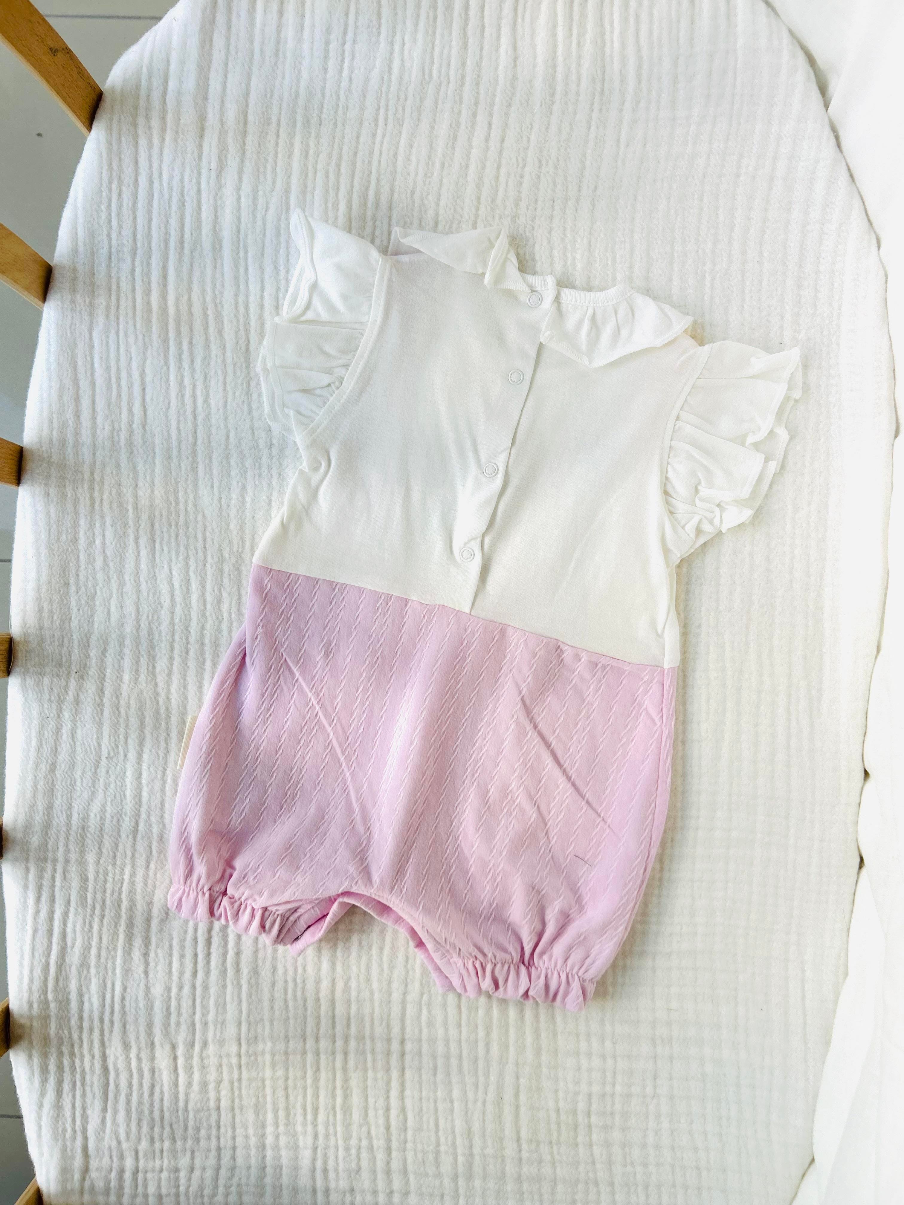 Hello Kız Bebek Tulum - Pembe