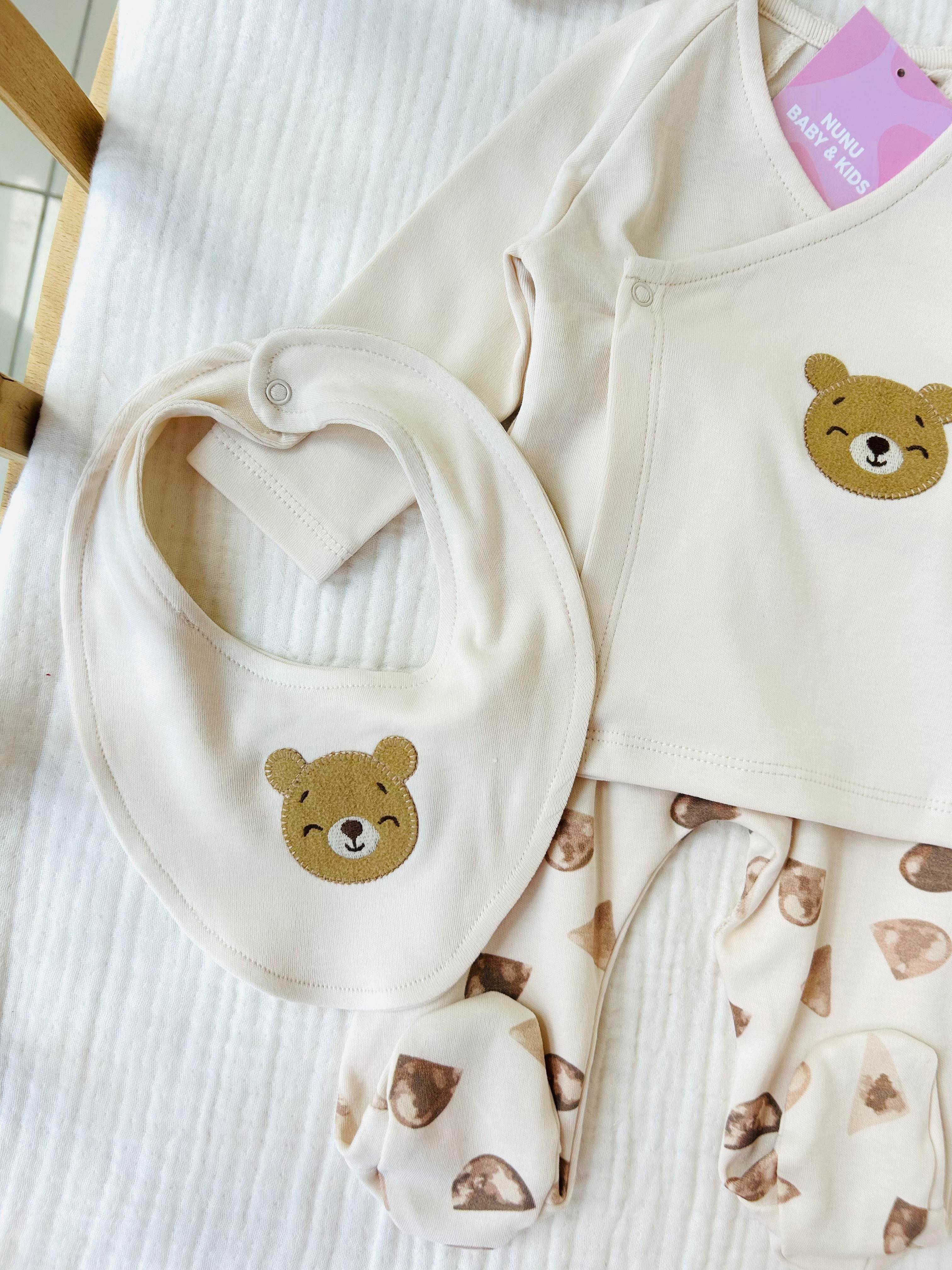 Hubby Ayı Temalı Yenidoğan Set 