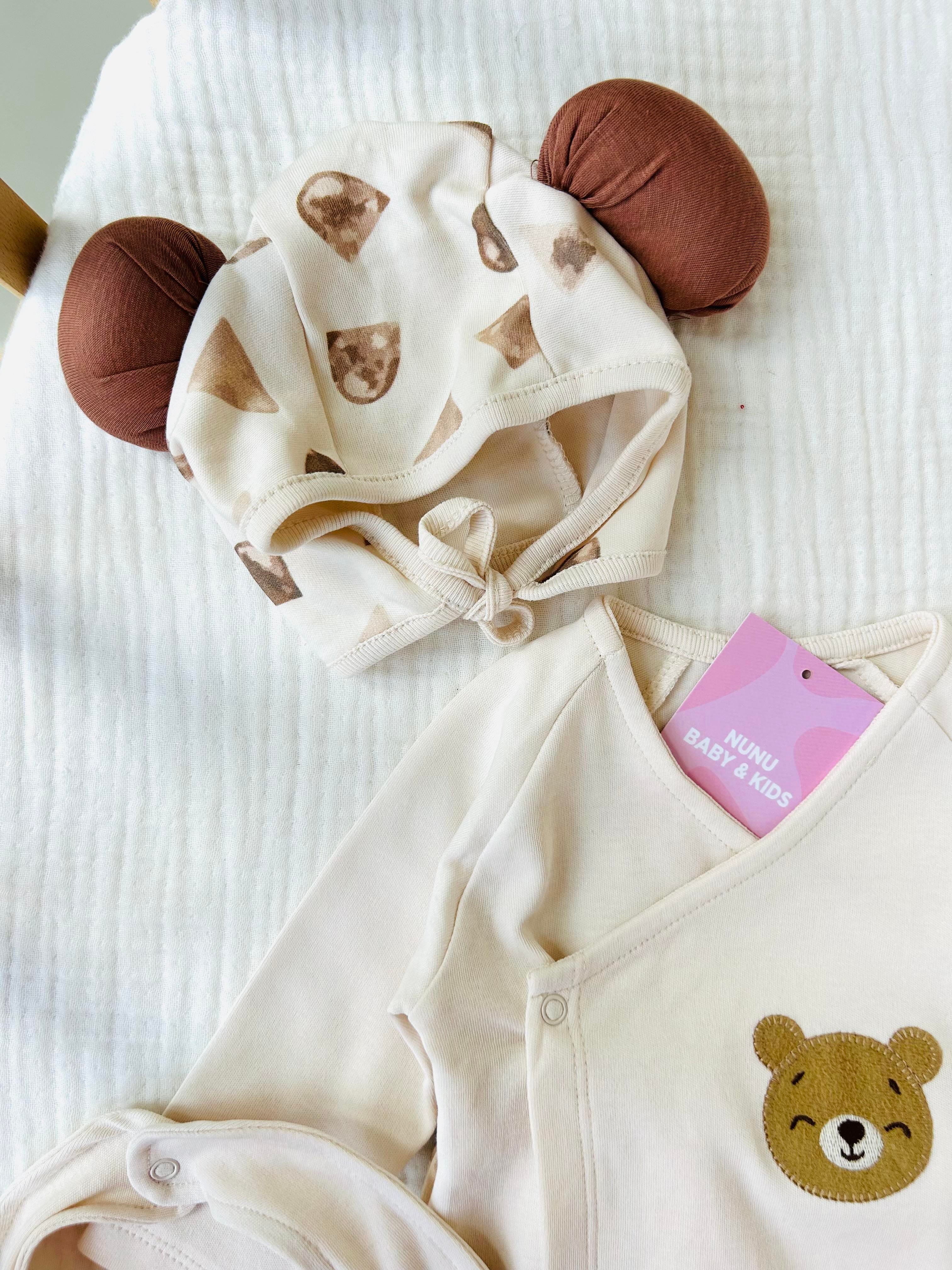 Hubby Ayı Temalı Yenidoğan Set 