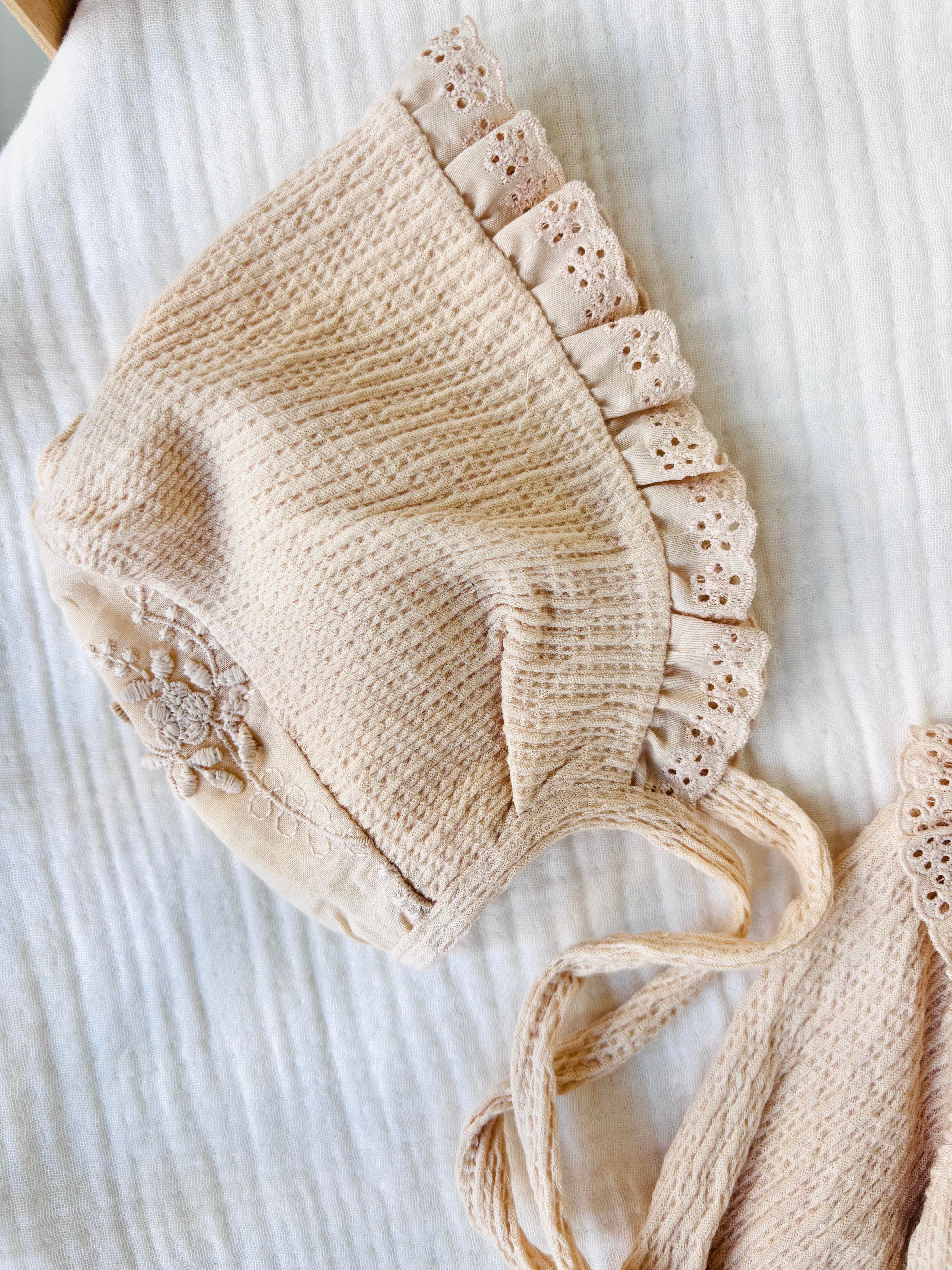 Ida Şapkalı Tulum - Sütlü Kahve