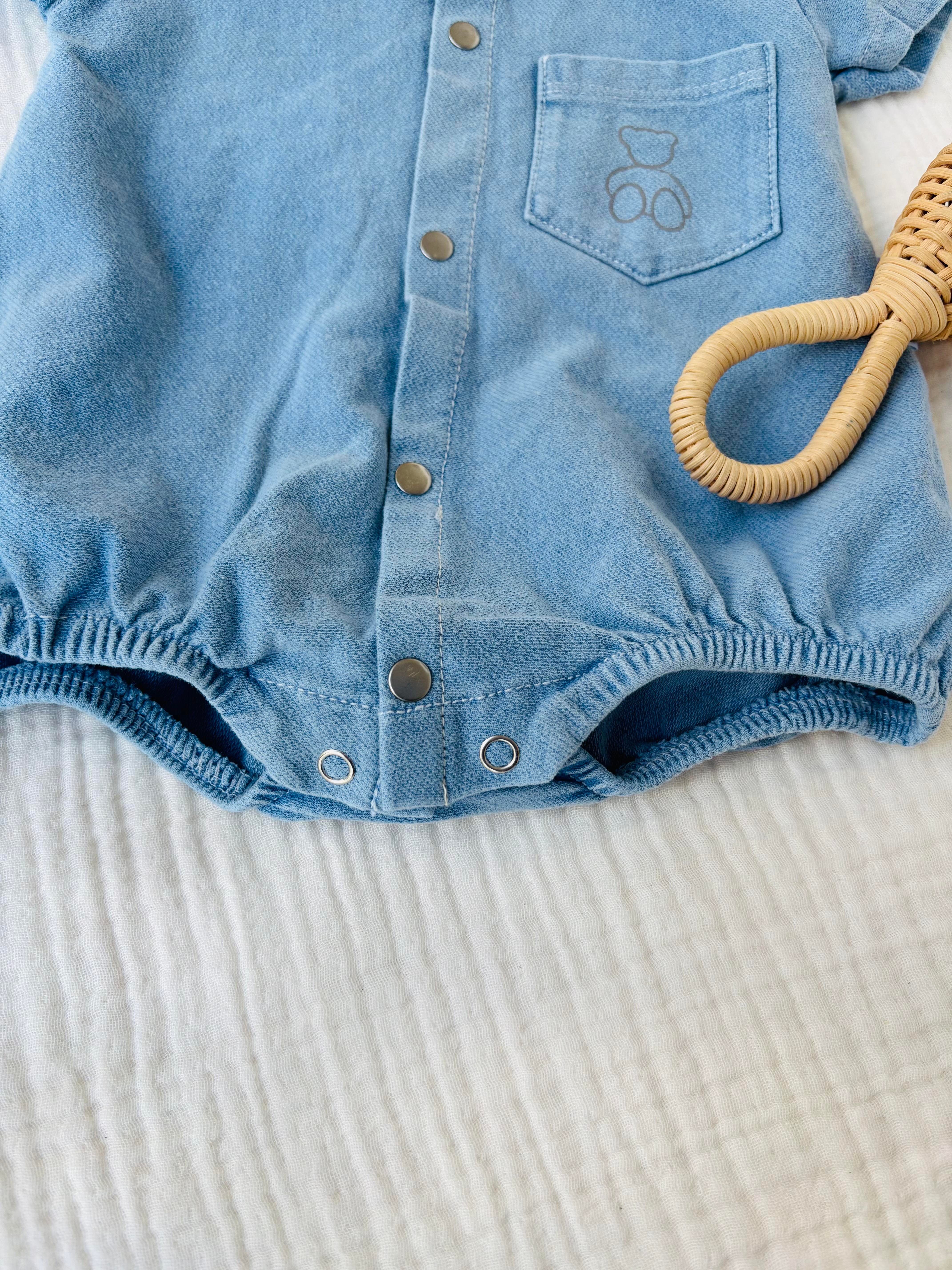 Jack Kot Romper - Mavi