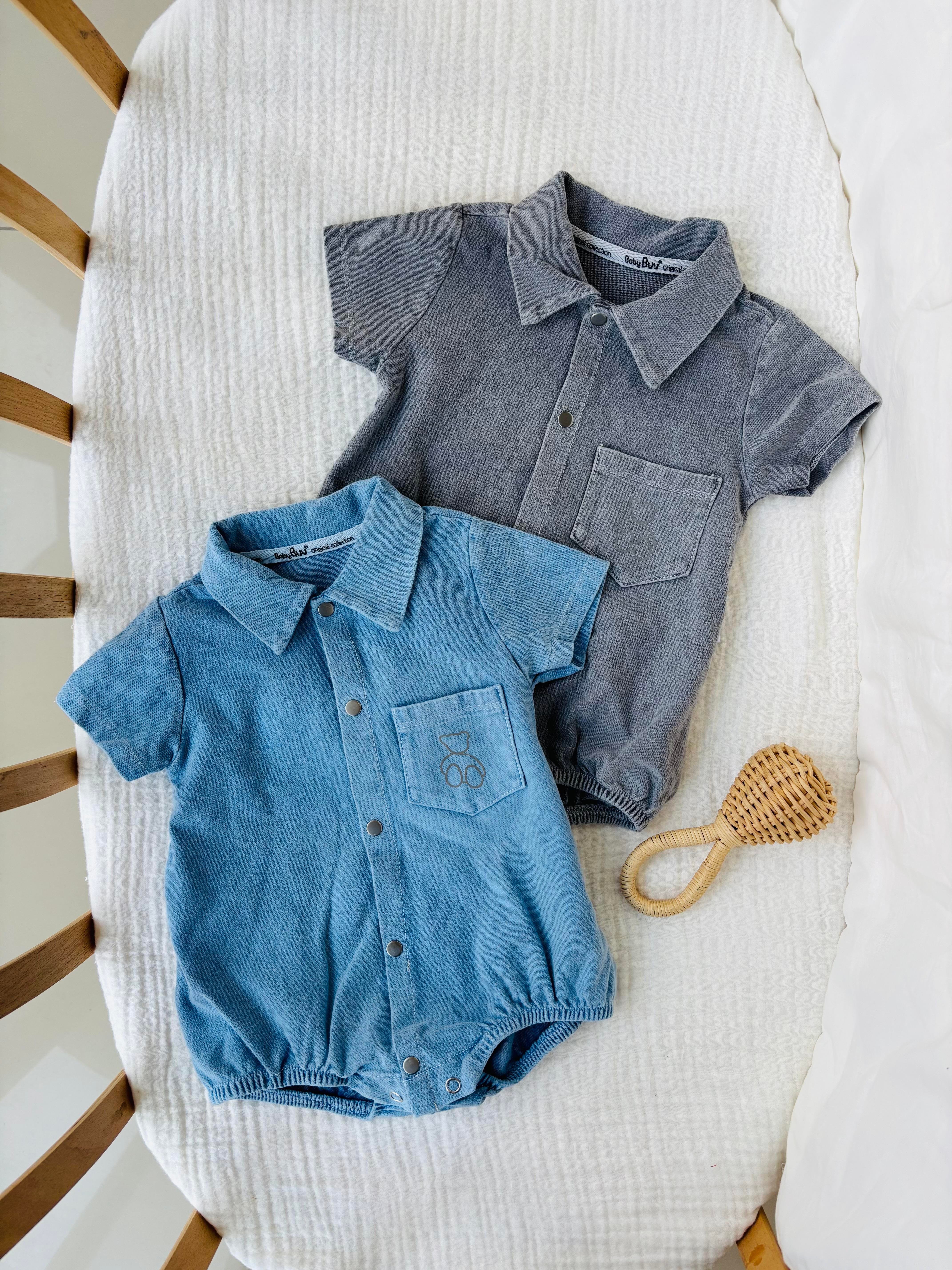 Jack Kot Romper - Mavi