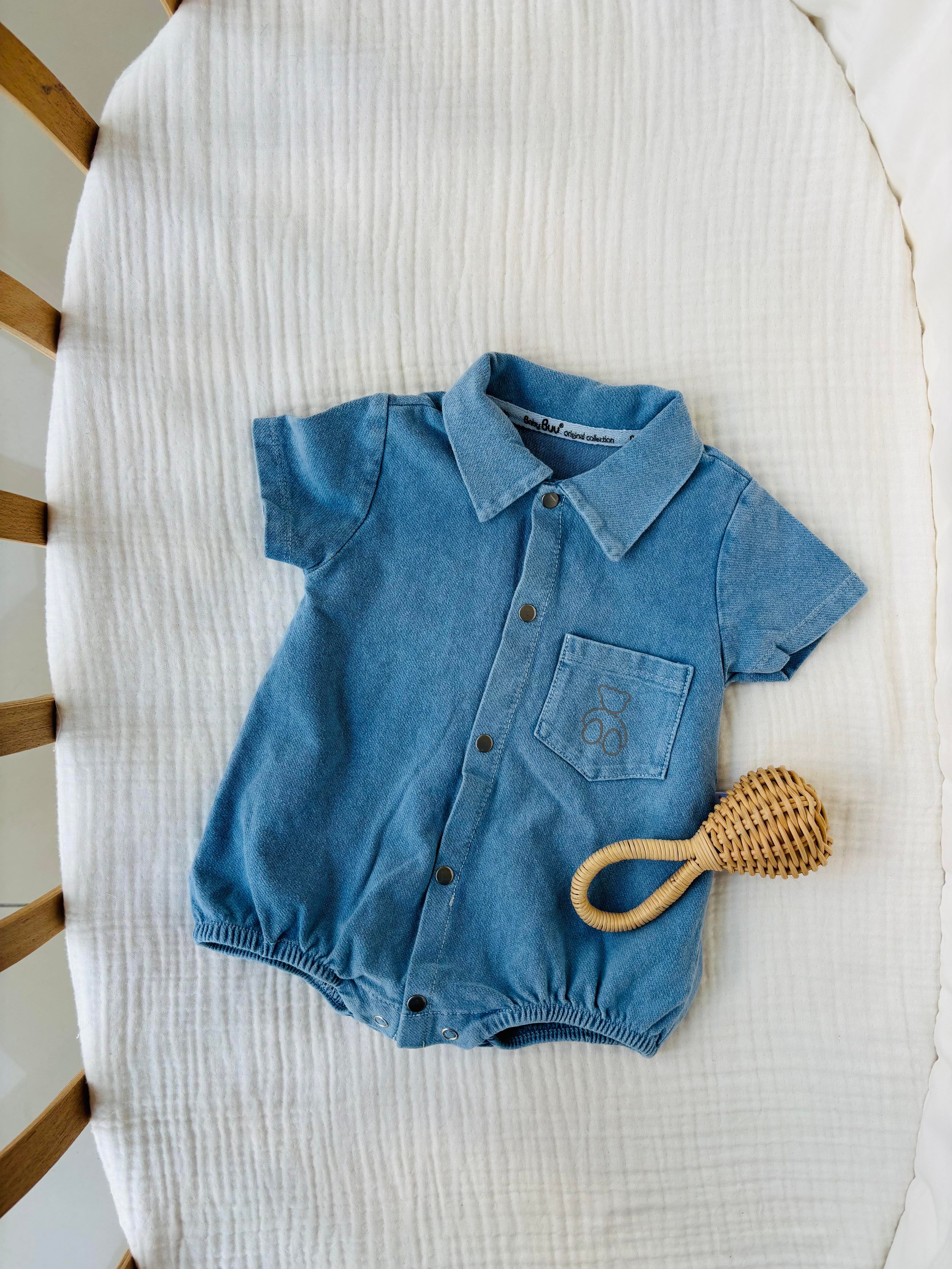 Jack Kot Romper - Mavi