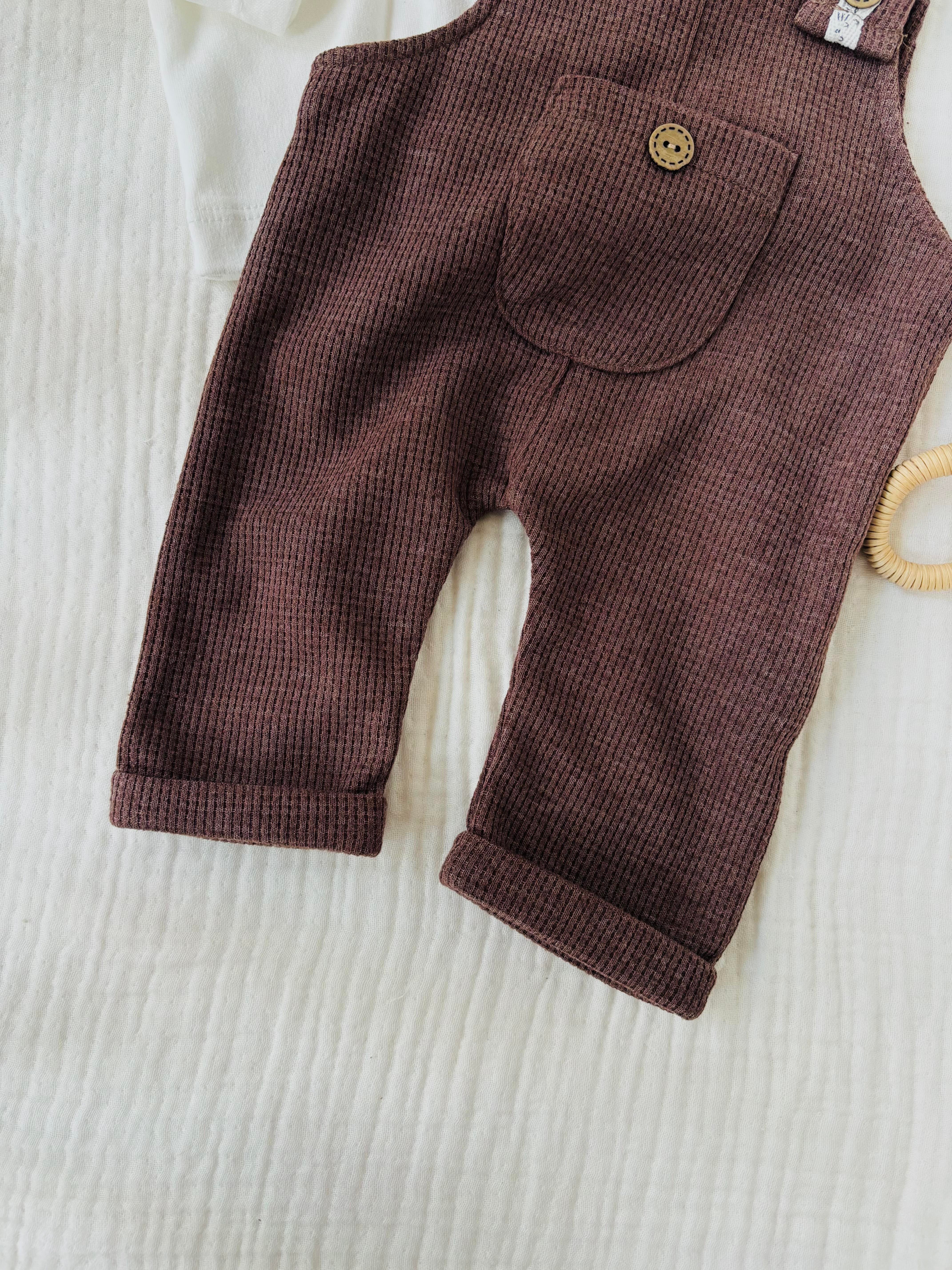 Jasper Salopet Takım - Kahve