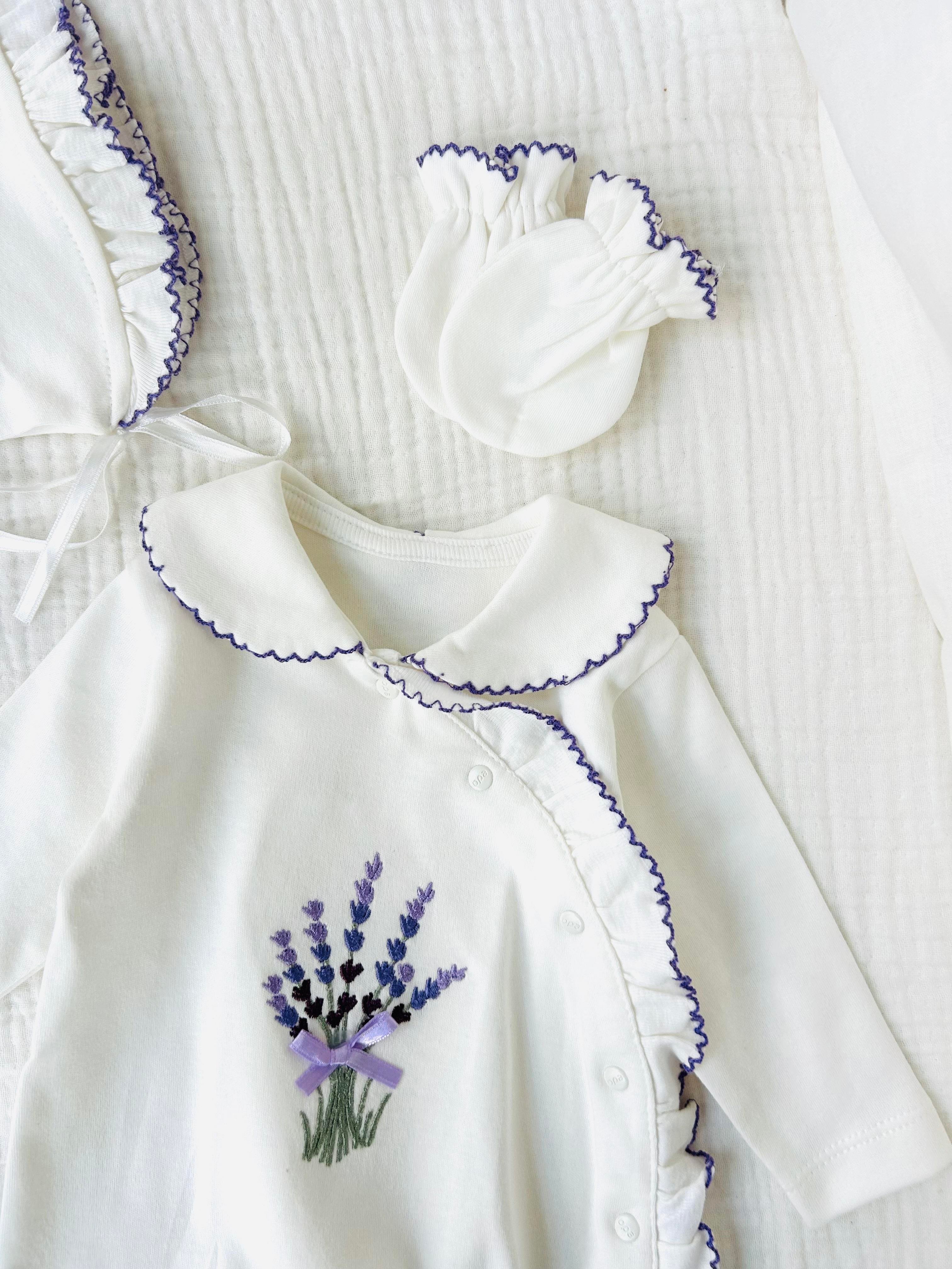 Lavender 3 Parça Tulum Set