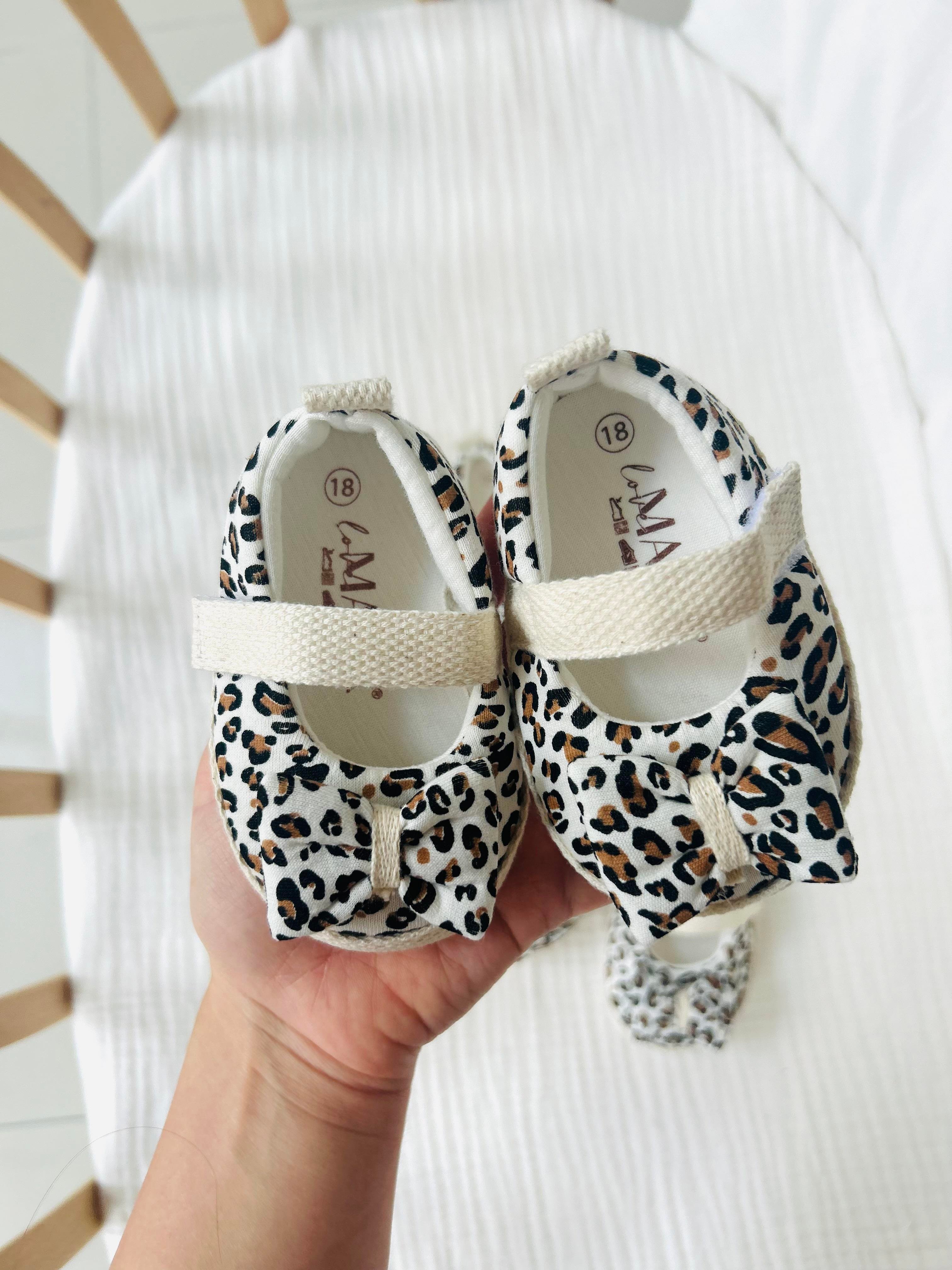 Leopar Desen Cırtlı Babet