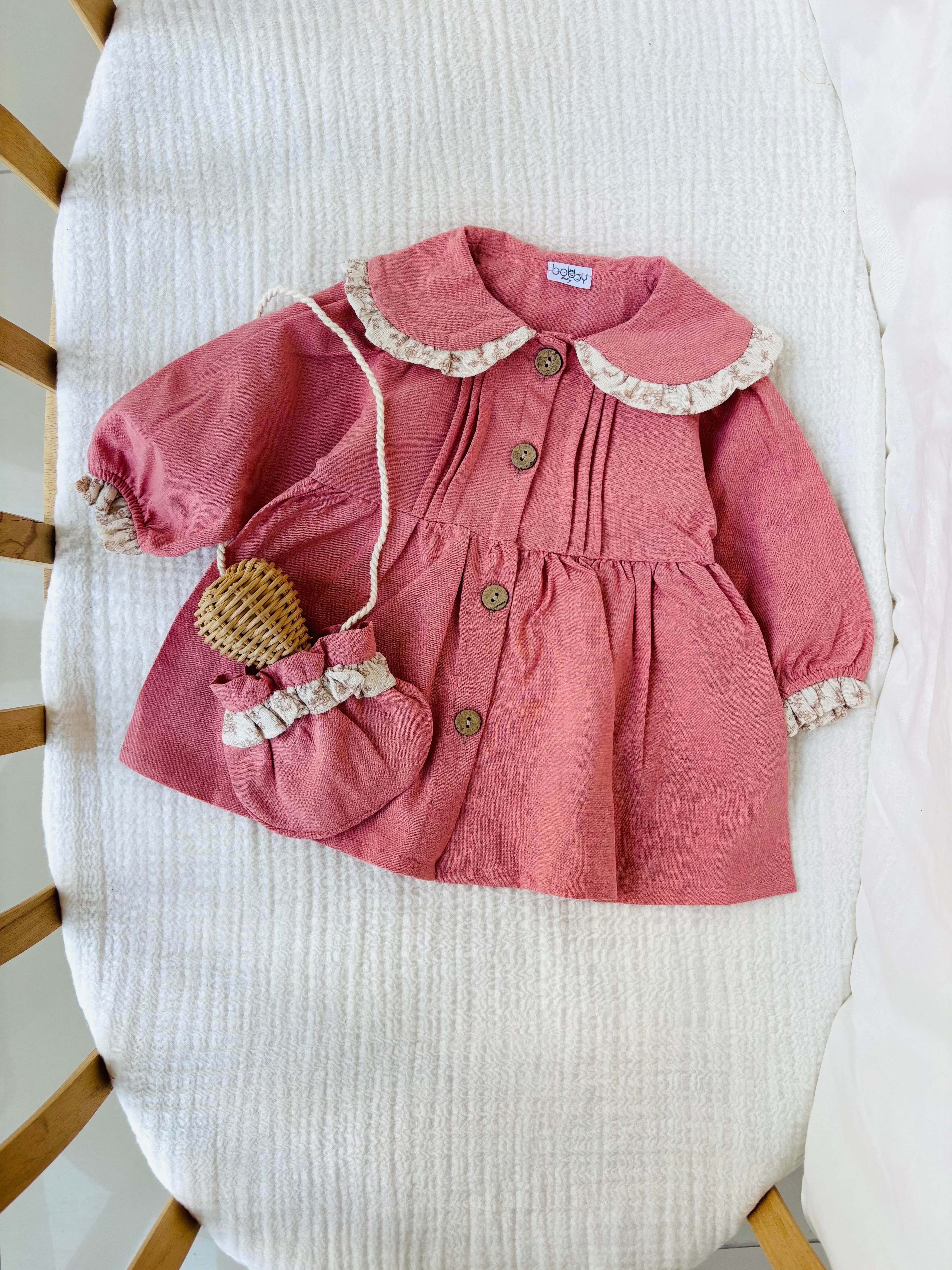 Lily Çantalı Elbise