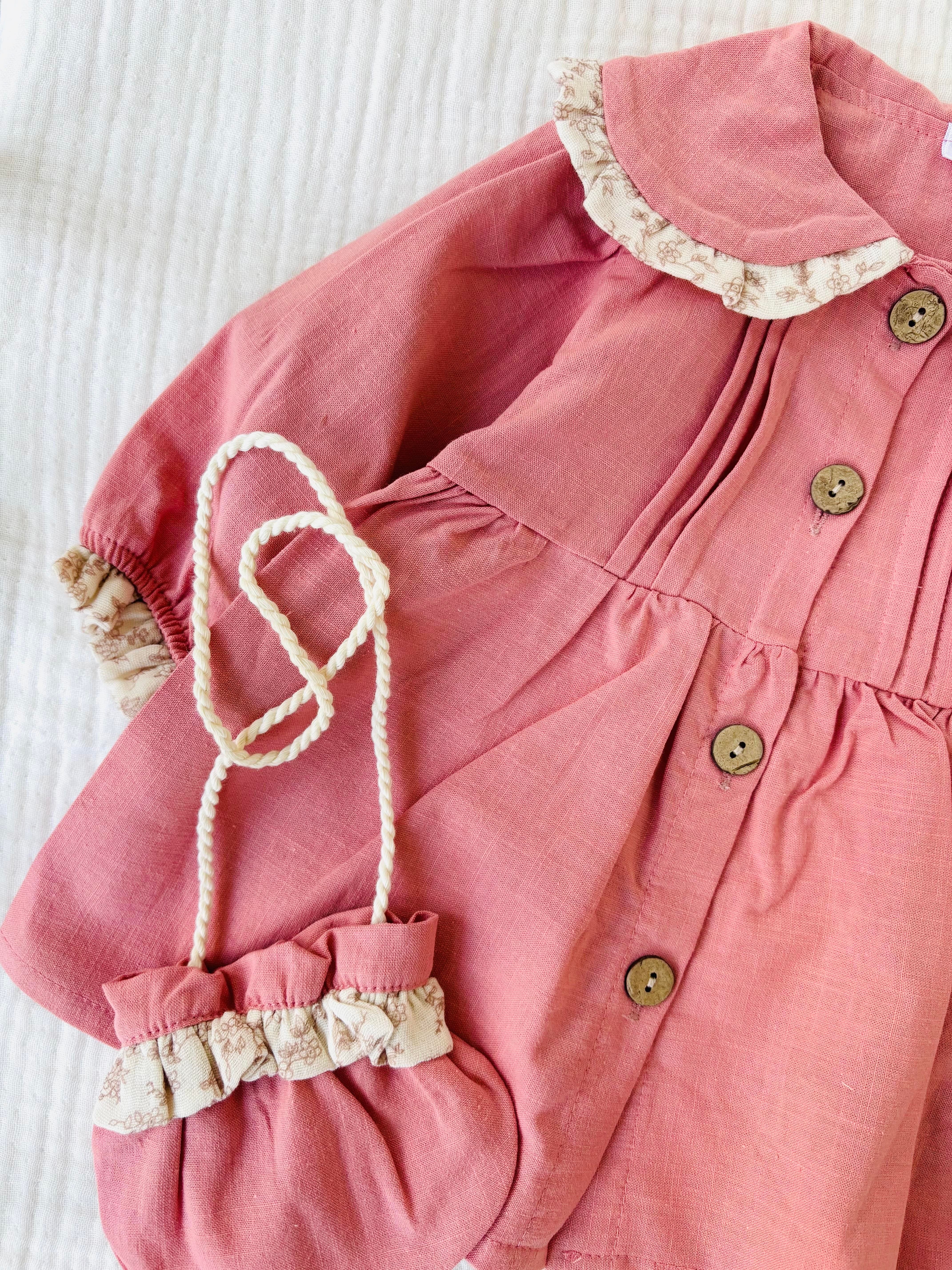 Lily Çantalı Elbise