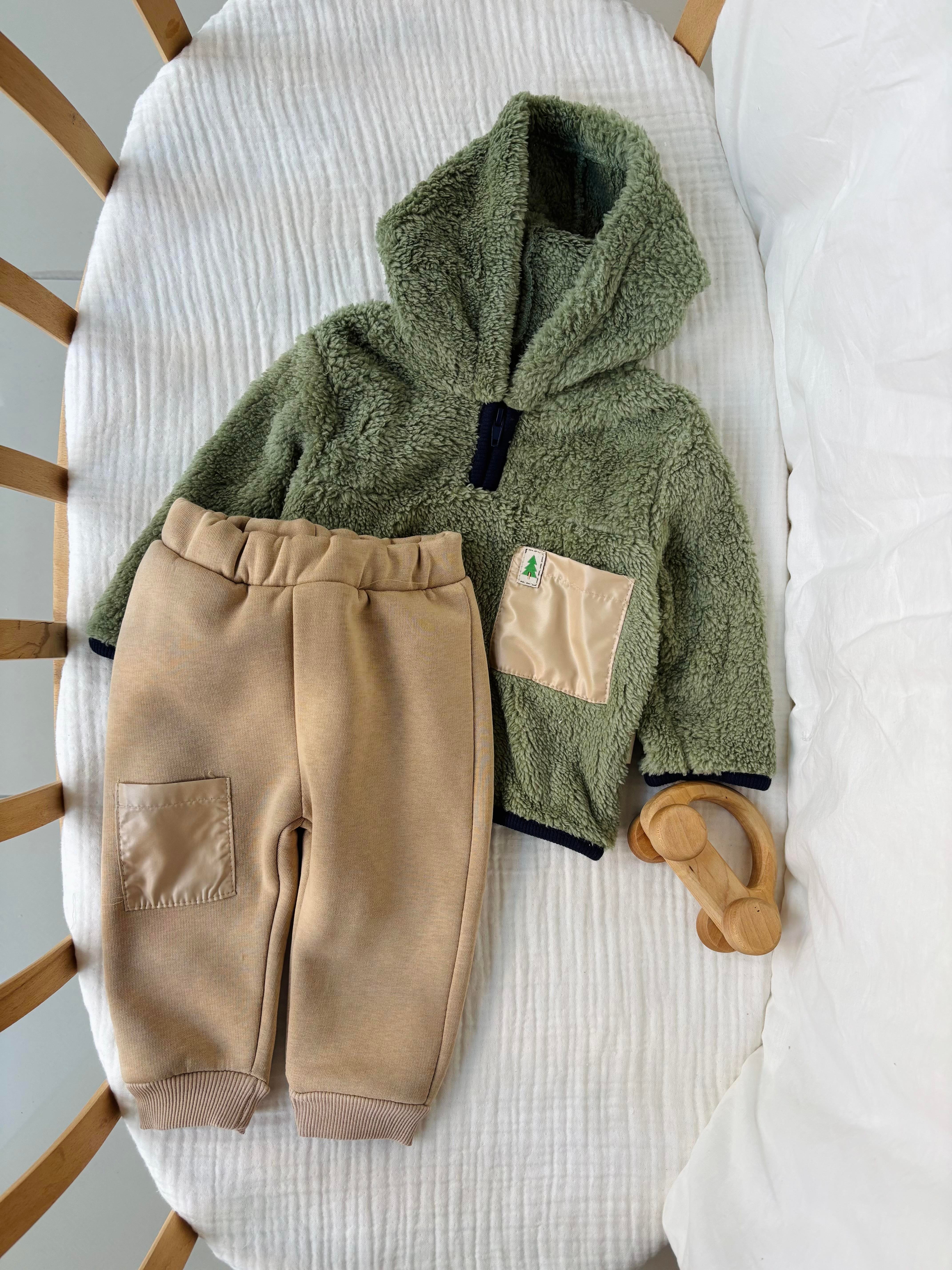 Mountain Peluş Takım - Yeşil