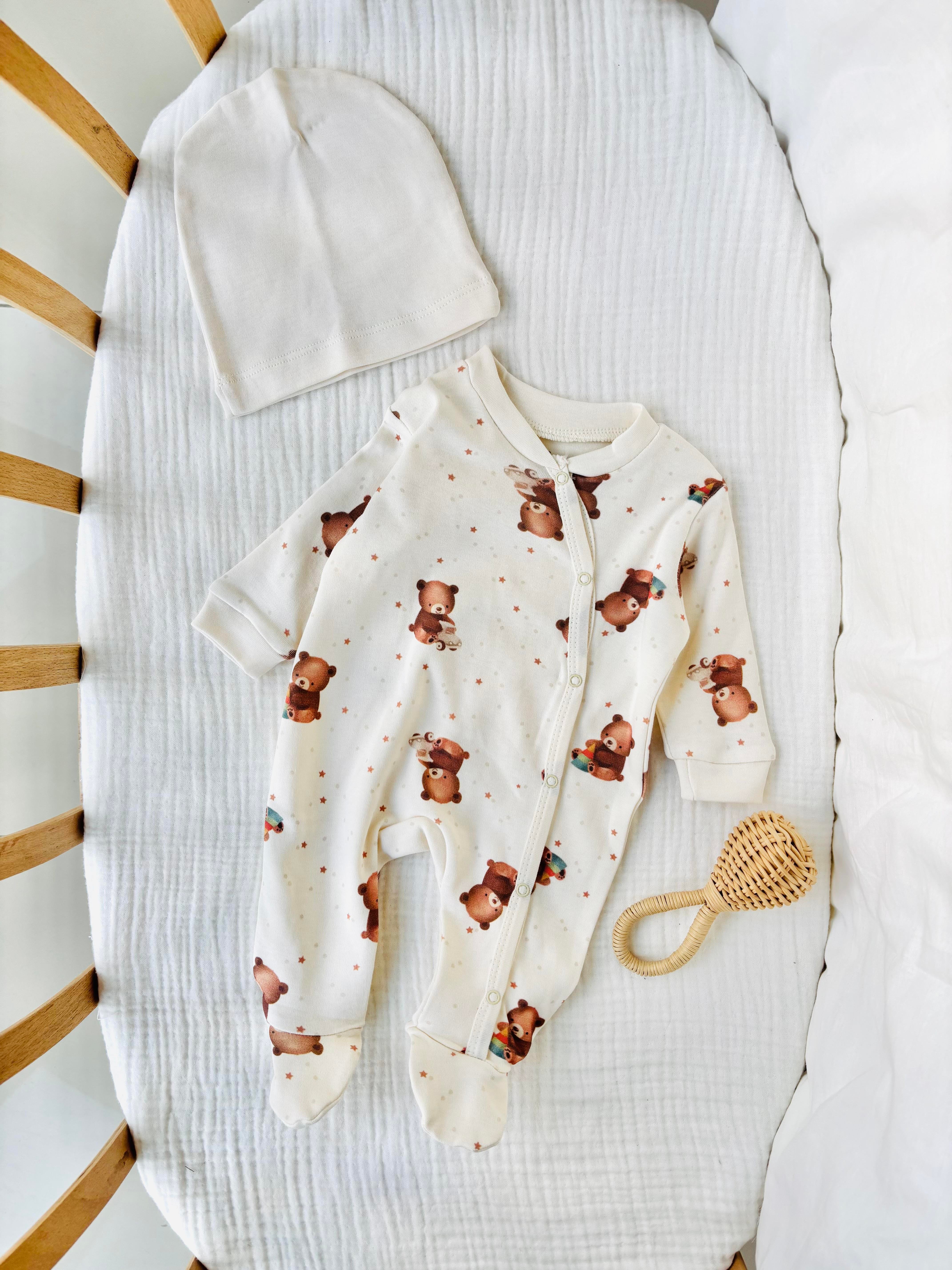 New Bear Çıtçıtlı Patikli Tulum