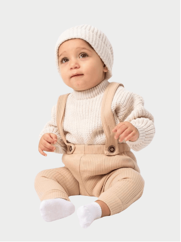 Norris Triko Kazaklı Salopet Takım - Krem