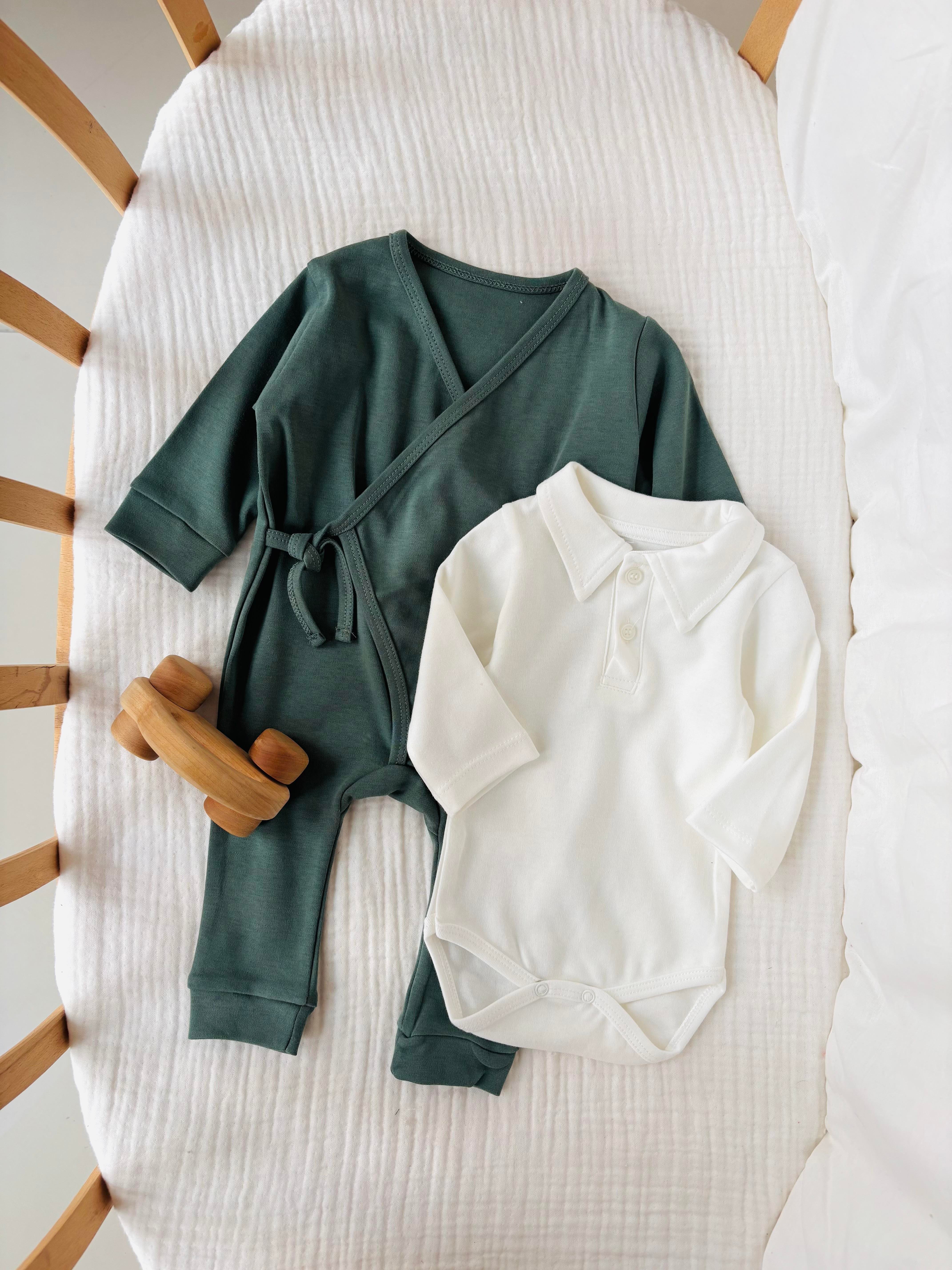 Remy Kruvaze Yeşil Tulum