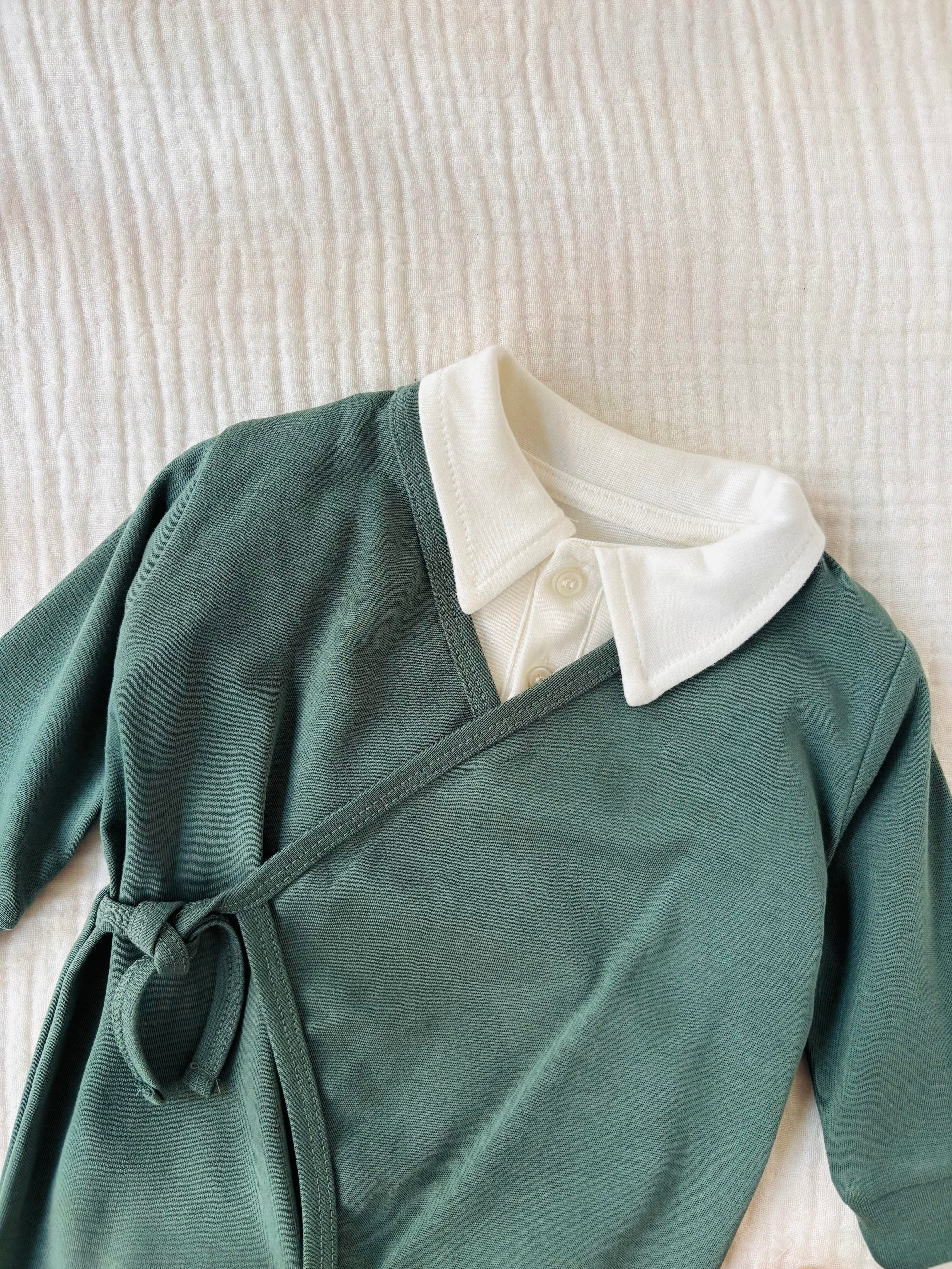 Remy Kruvaze Yeşil Tulum