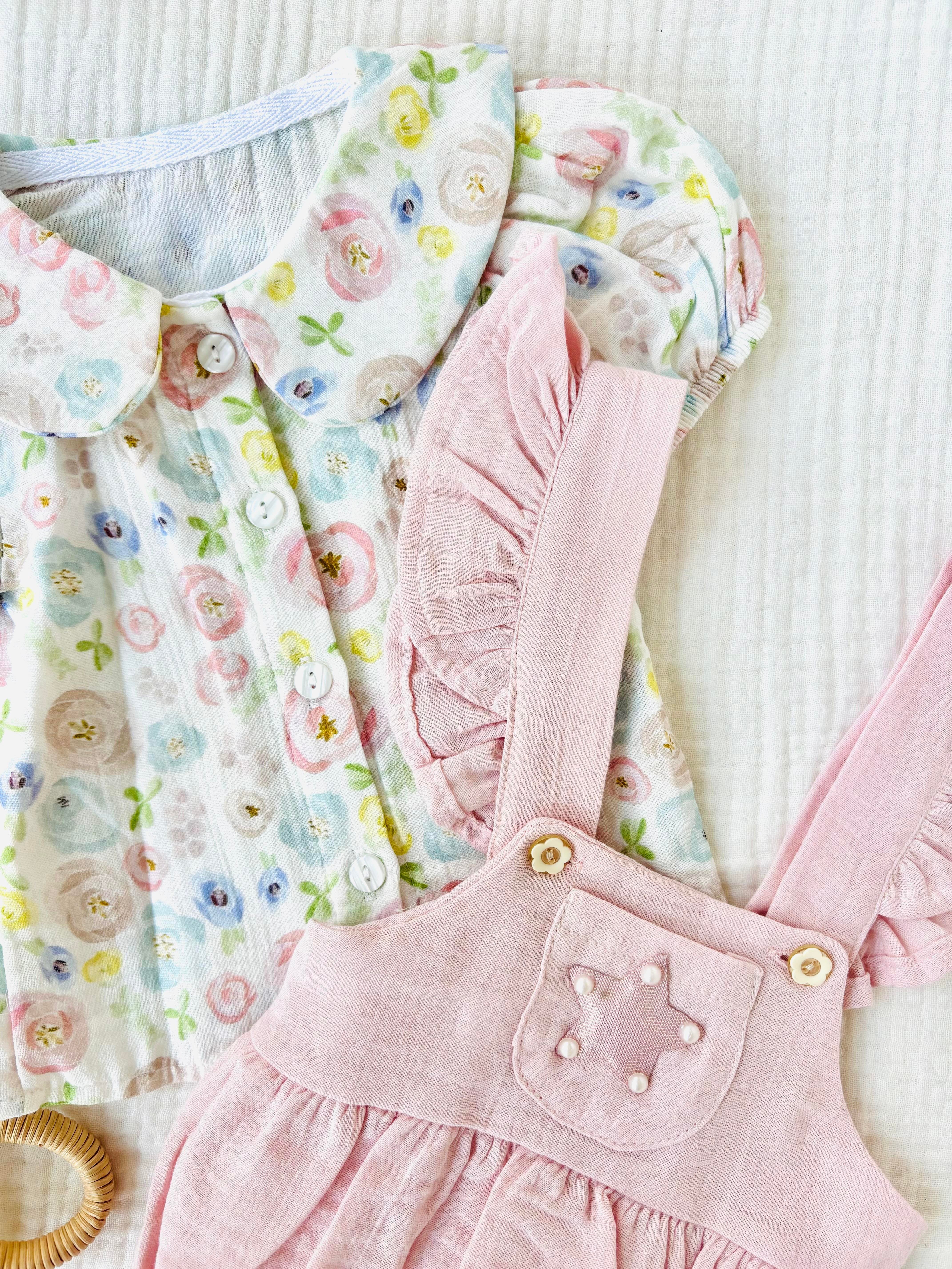 Rosita Gömlekli Romper Takım