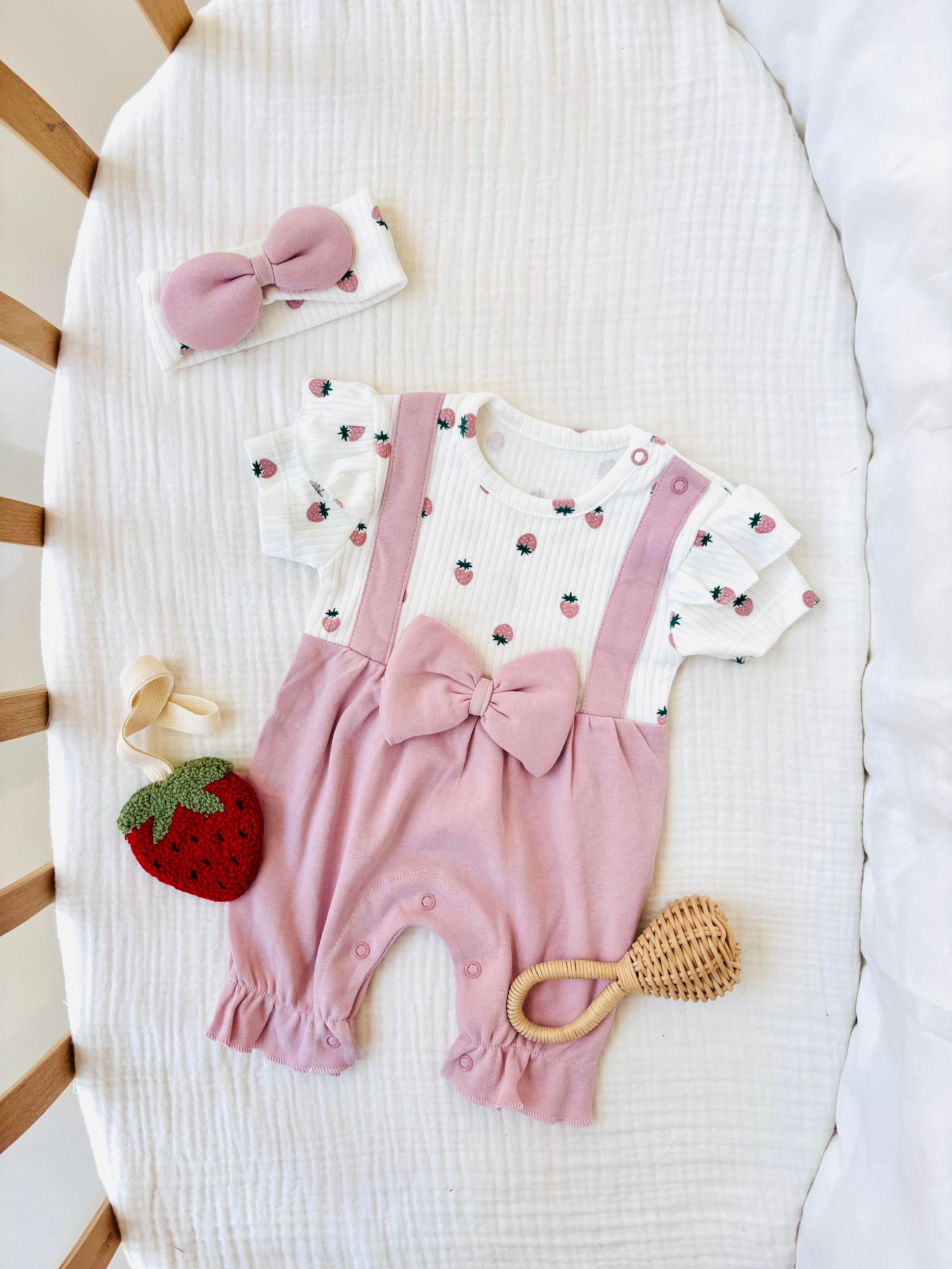 Strawberry Fiyonklu Tulum