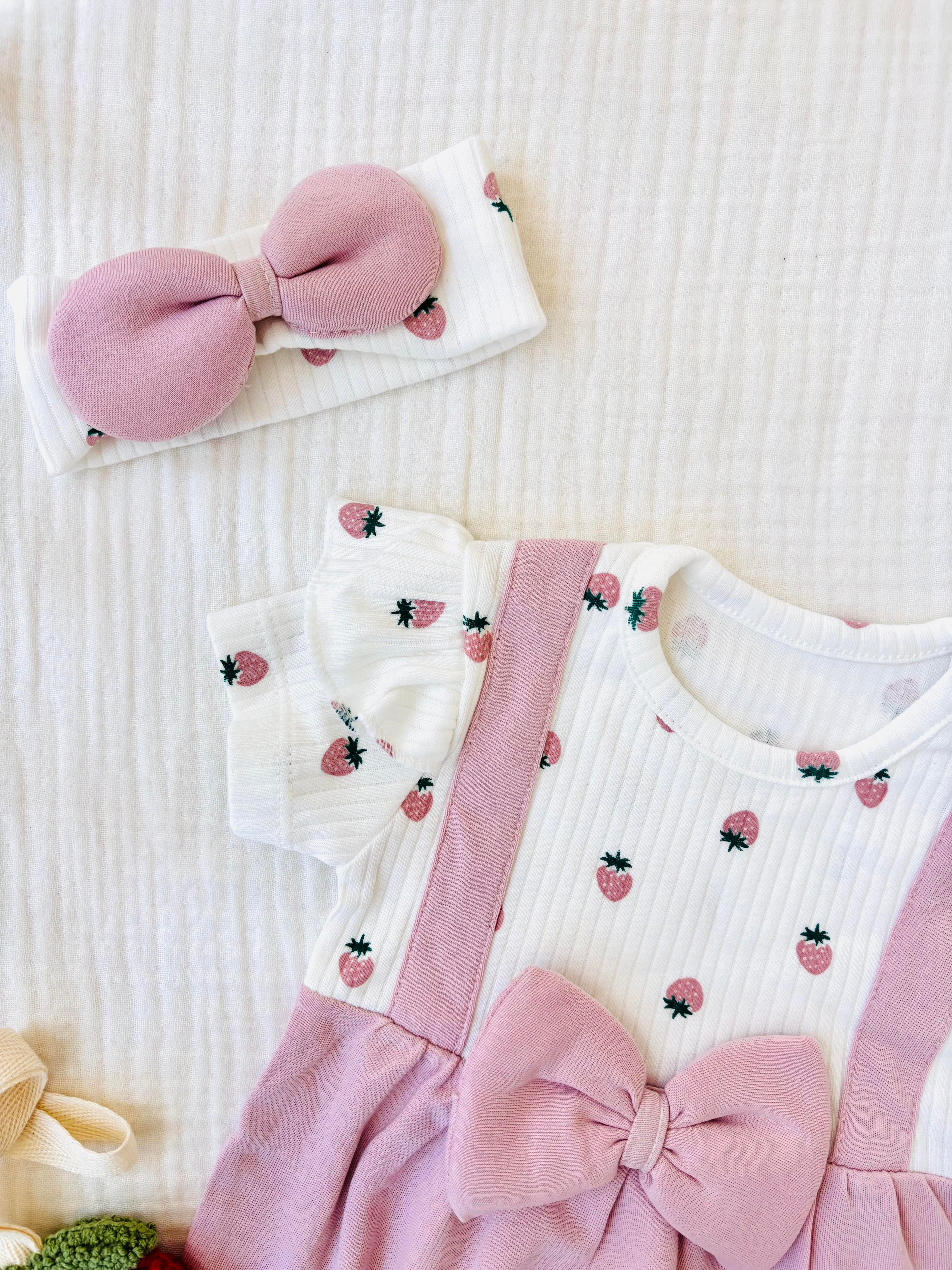 Strawberry Fiyonklu Tulum