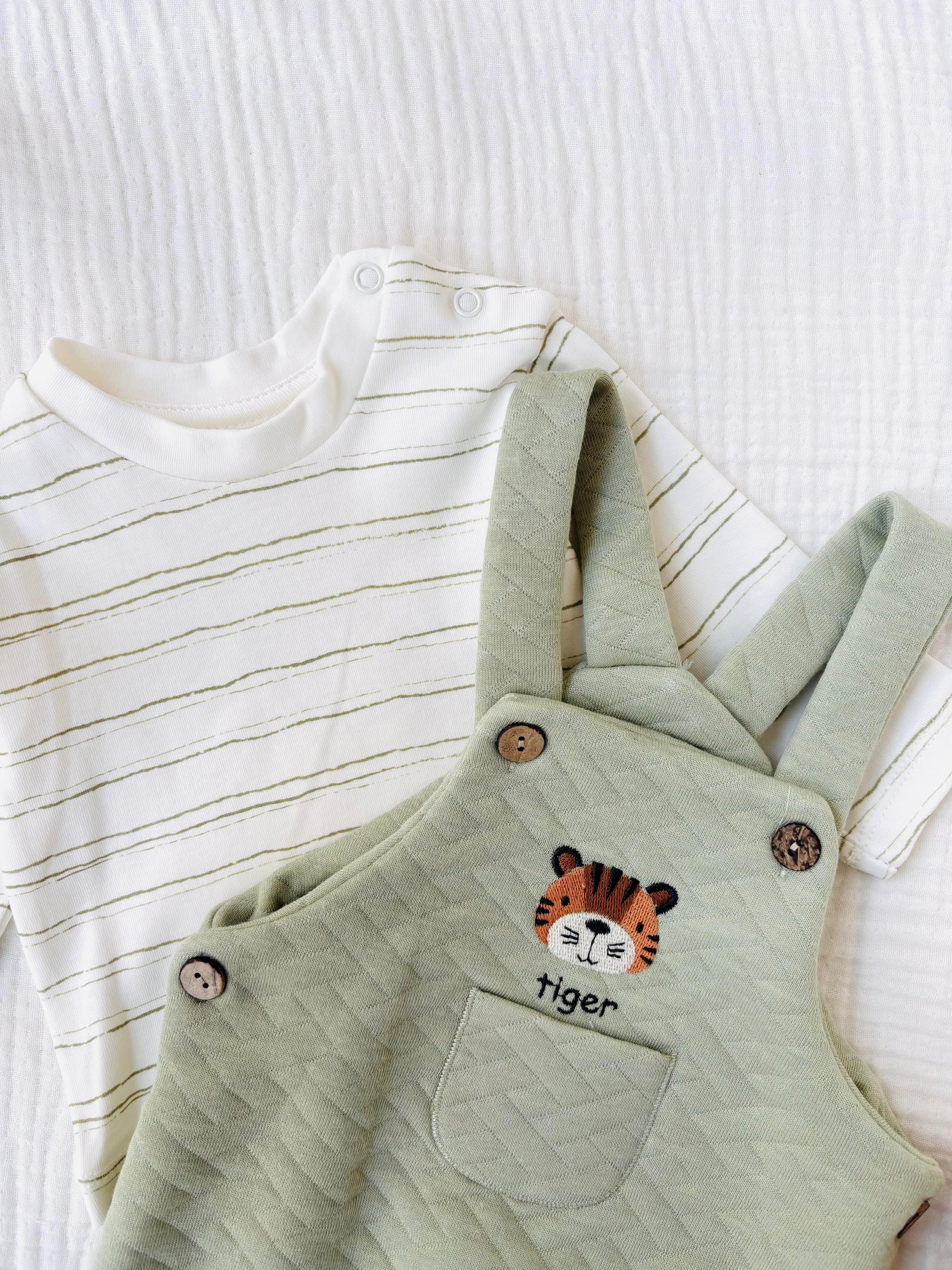 Tiger Salopet Takım - Yeşil
