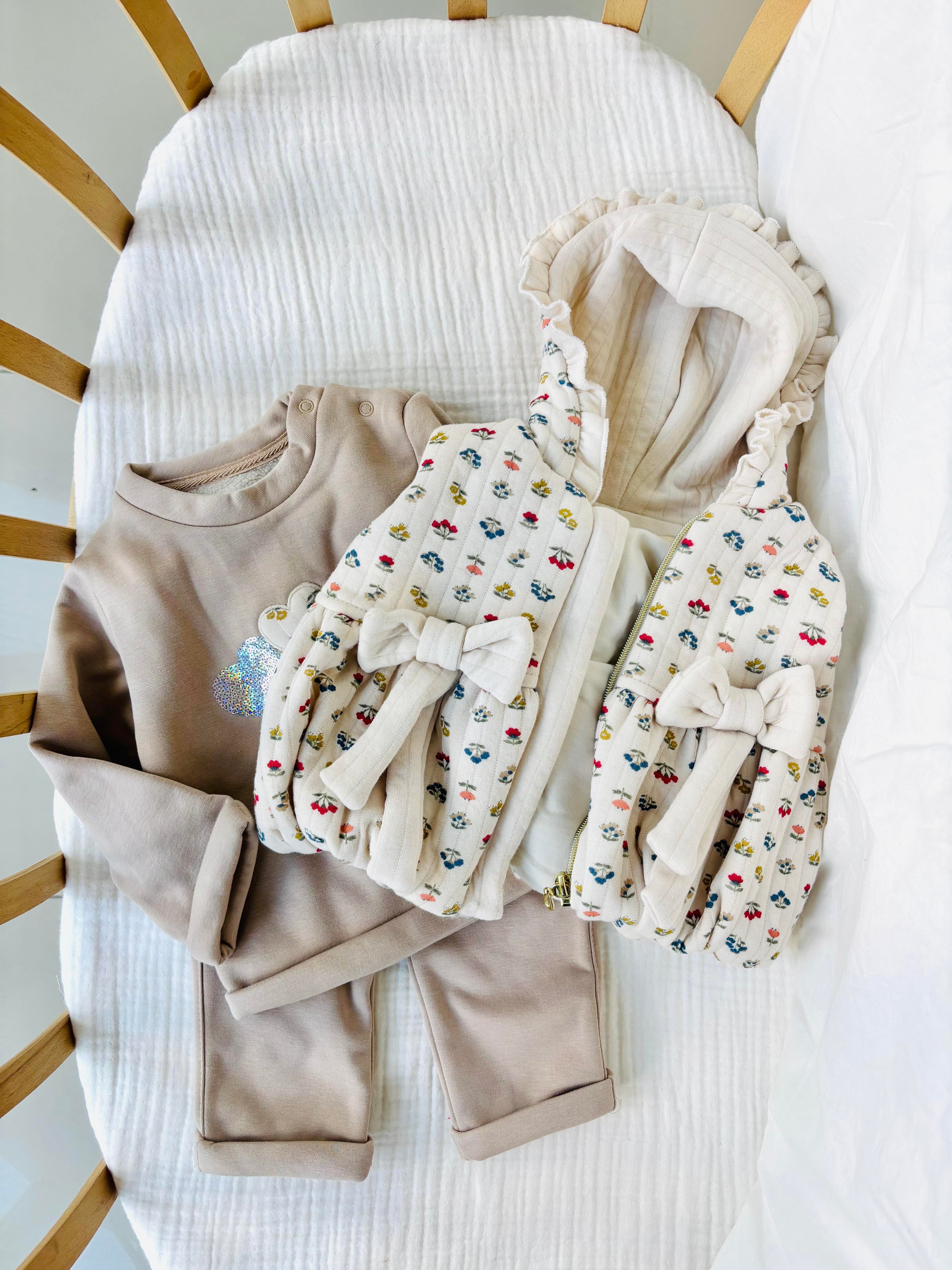 Tilly Yelekli 3 Parça Takım