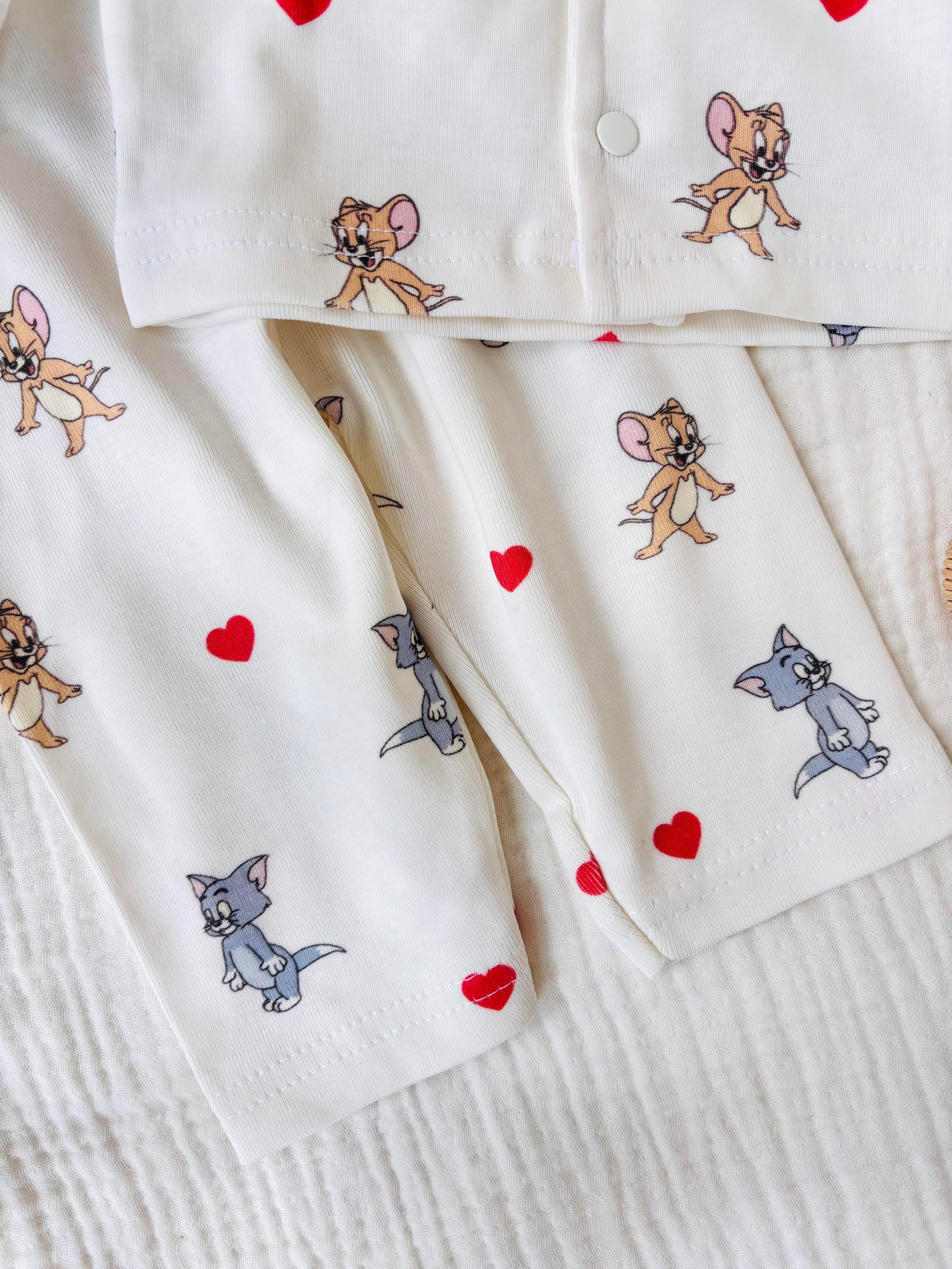 Tom ve Jerry Pijama Takımı