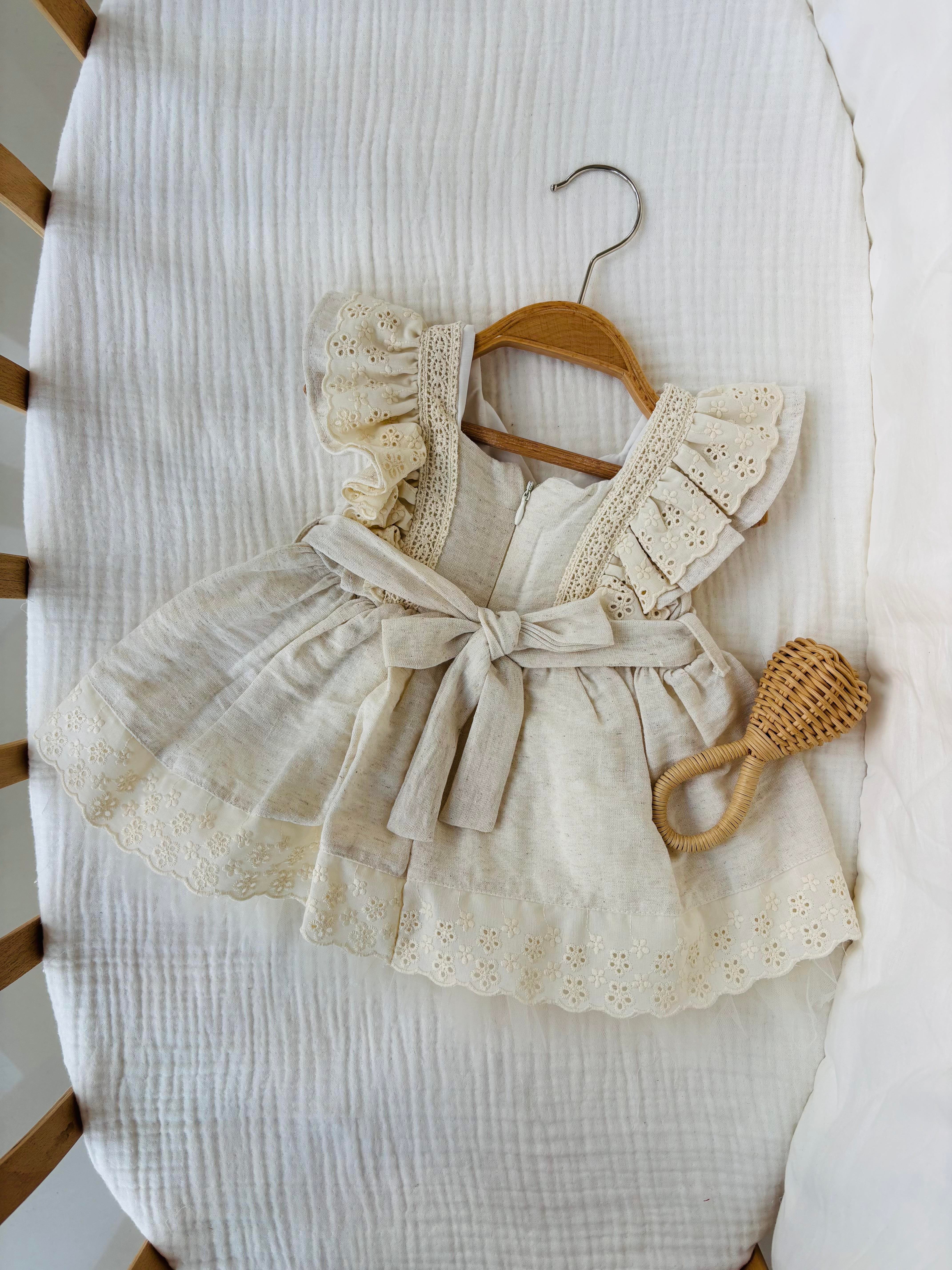 Verona Beli Kuşaklı Elbise