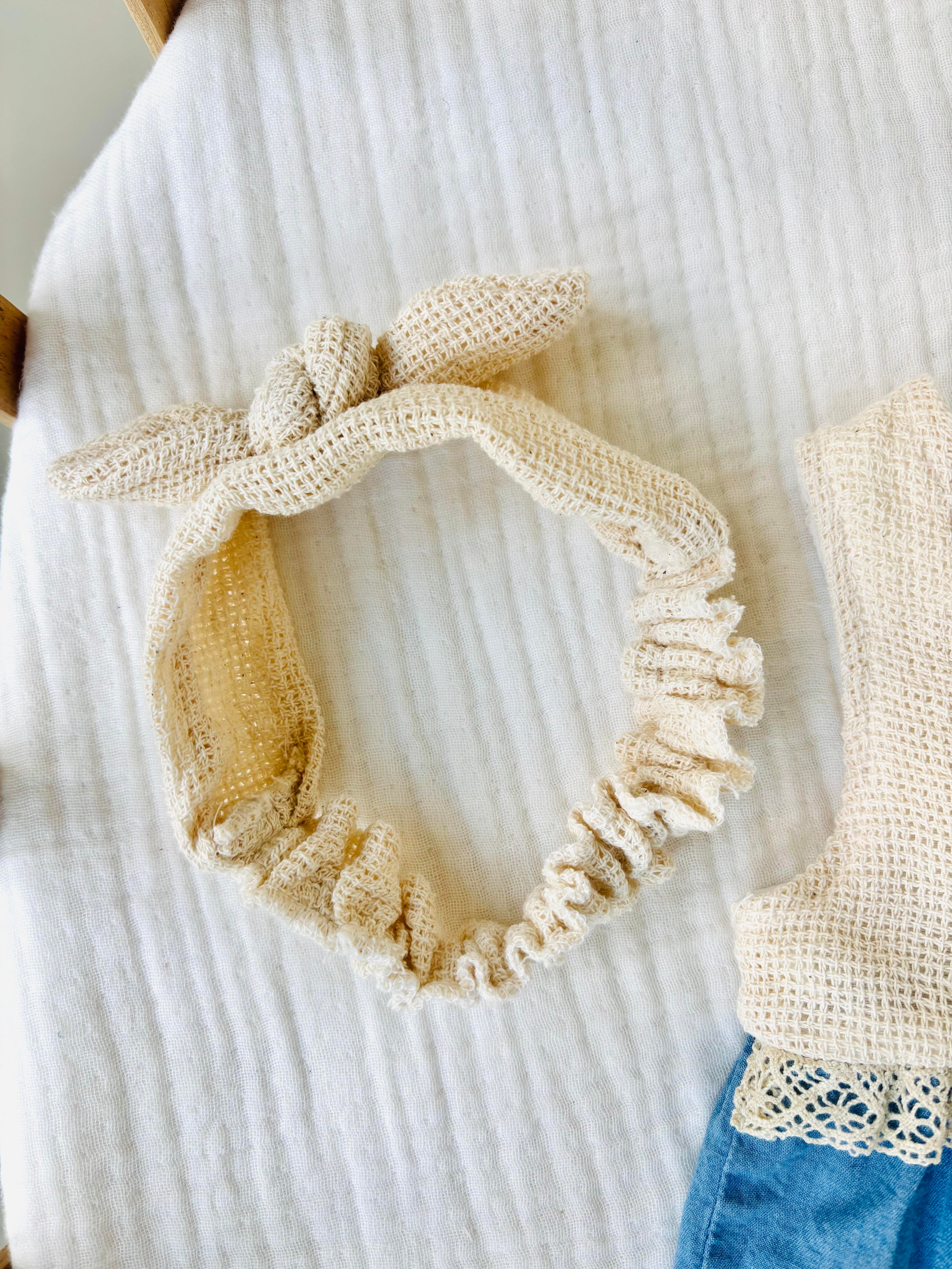 Yolanda Bandanalı Kot Tulum