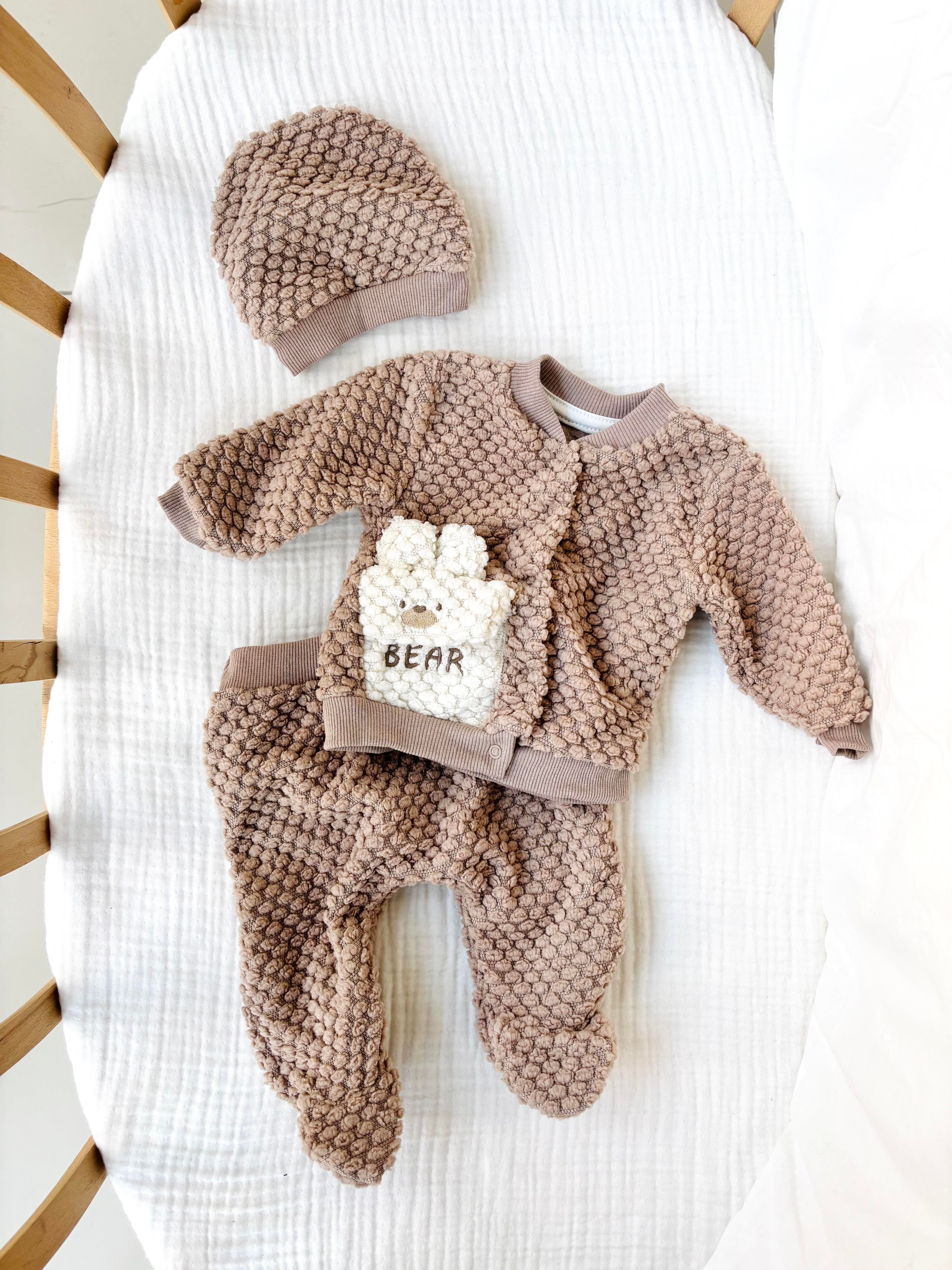 Yumoş Battaniyeli Takım - Kahve