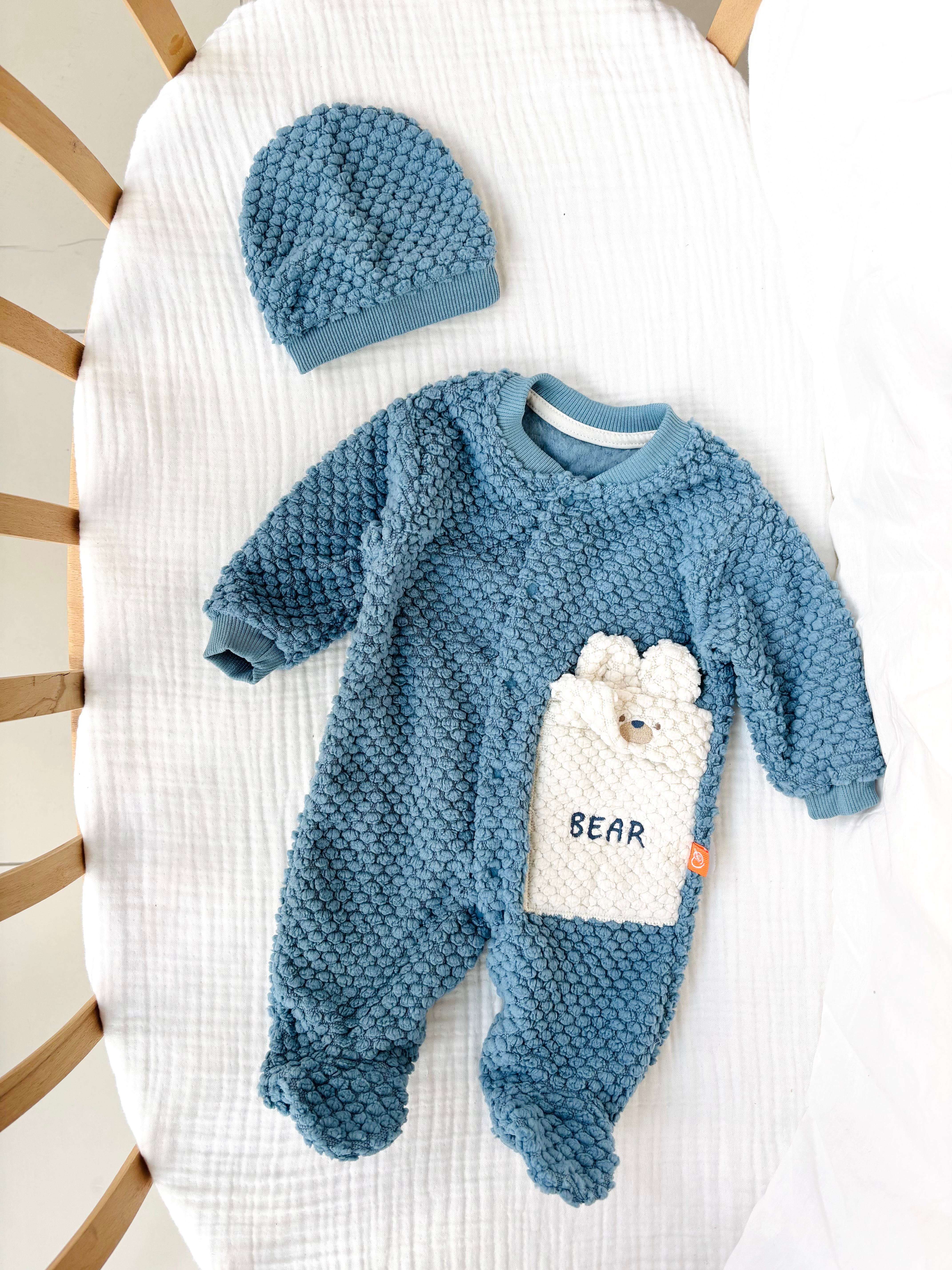 Yumoş Battaniyeli Takım - Mavi