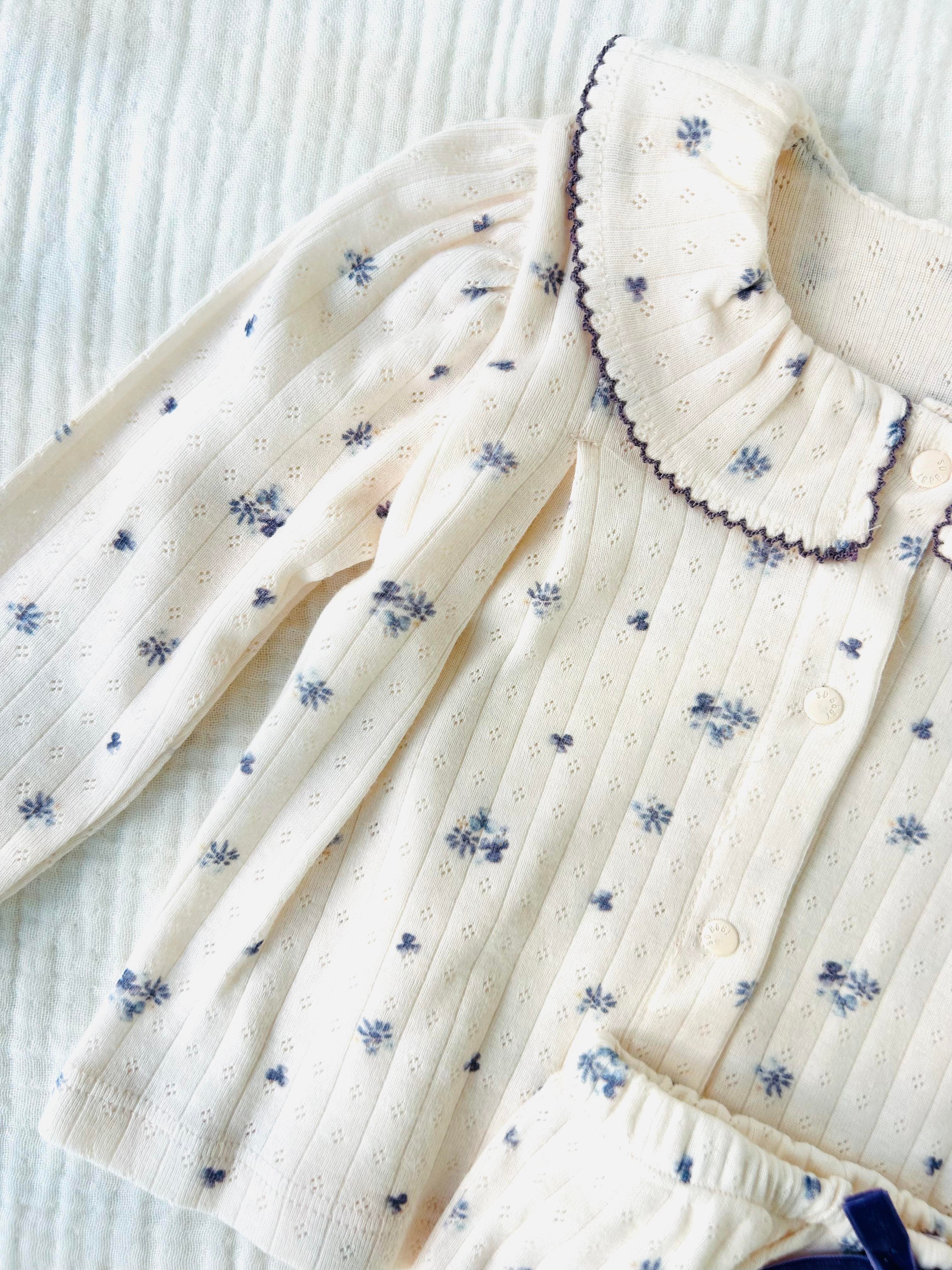 Yumoş Kumaş Çiçekli Takım