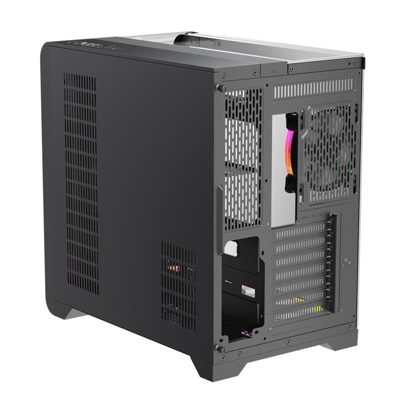 1ST PLAYER RT7 SİYAH DIGITAL 850W 80+ GOLD FULL MODÜLER 4X12CM ARGB 3 TARAFLI TEMPERLİ CAM USB 3.0 - TYPE C ATX KASA