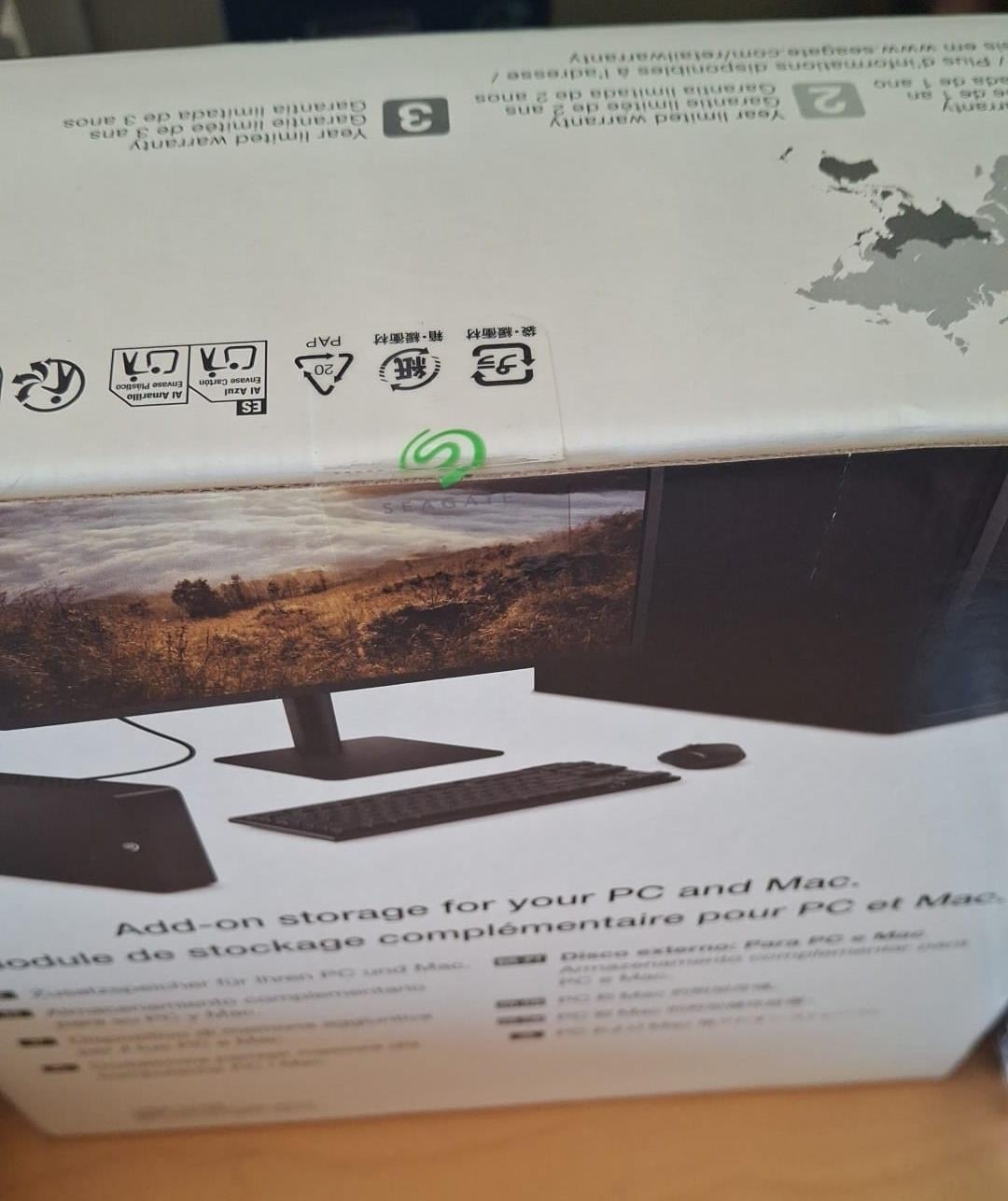 20 TB SEAGATE 3.5 EXPANSION STKP20000400 TAŞINABİLİR DİSK