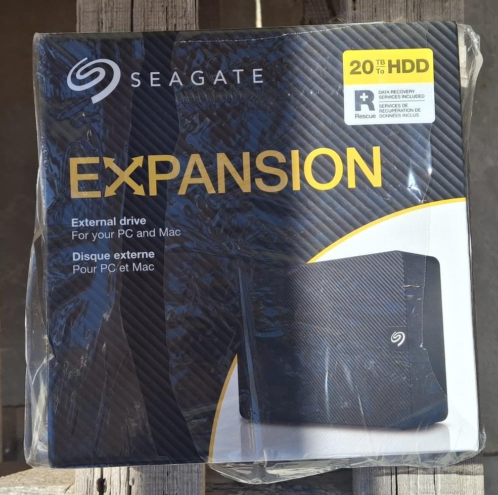 20 TB SEAGATE 3.5 EXPANSION STKP20000400 TAŞINABİLİR DİSK
