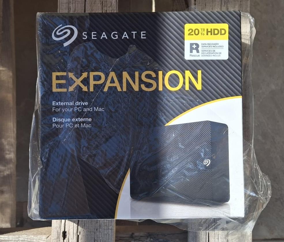 20 TB SEAGATE 3.5 EXPANSION STKP20000400 TAŞINABİLİR DİSK