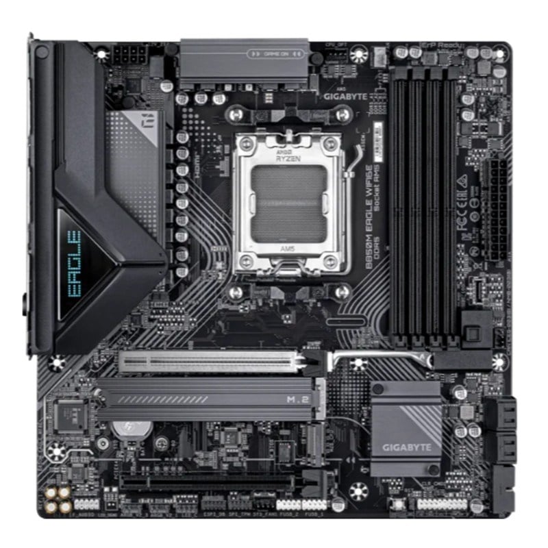 GIGABYTE B850M EAGLE WIFI6E DDR5 8200MHZ 1XHDMI 1XDP 1XM.2 USB MATX AM5 (AMD AM5 9000/8000/7000 SERİLERİ İLE UYUMLU)