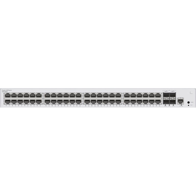 HUAWEI EKITENGINE S220-48P4S 48 PORT GIGABIT+4X1GB SFP CONSOLE PORT L2 YÖNETİLEBİLİR 380W POE RACKMOUNT SWITCH