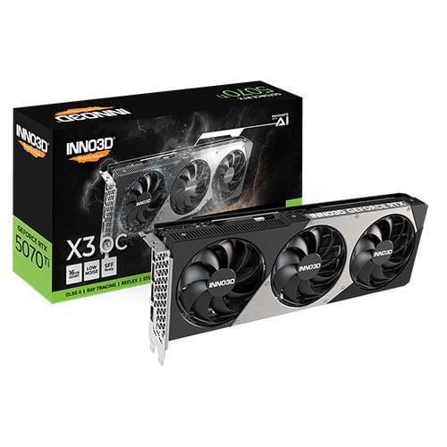 Inno3D GeForce RTX 5070 Ti X3 OC 16GB GDDR7 256Bit PCIe 5.0 Ekran Kartı