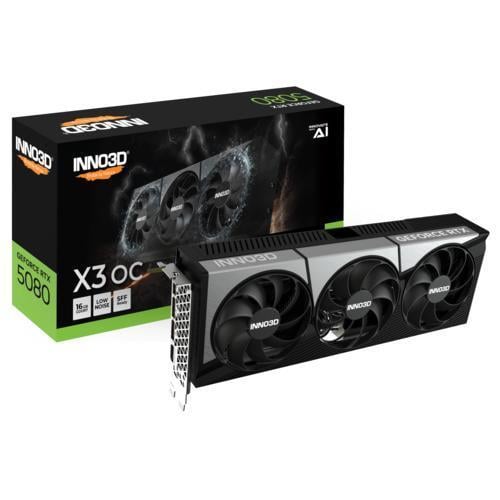 Inno3D GeForce RTX 5080 X3 OC 16GB GDDR7 256Bit PCIe 5.0 Ekran Kartı