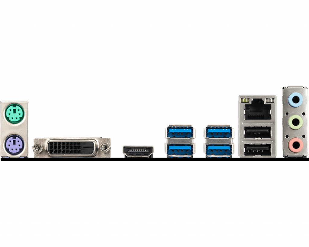 MSI A320M-A PRO DDR4 3200MHZ 1XHDMI 1XDVI USB 3.2 MATX AM4