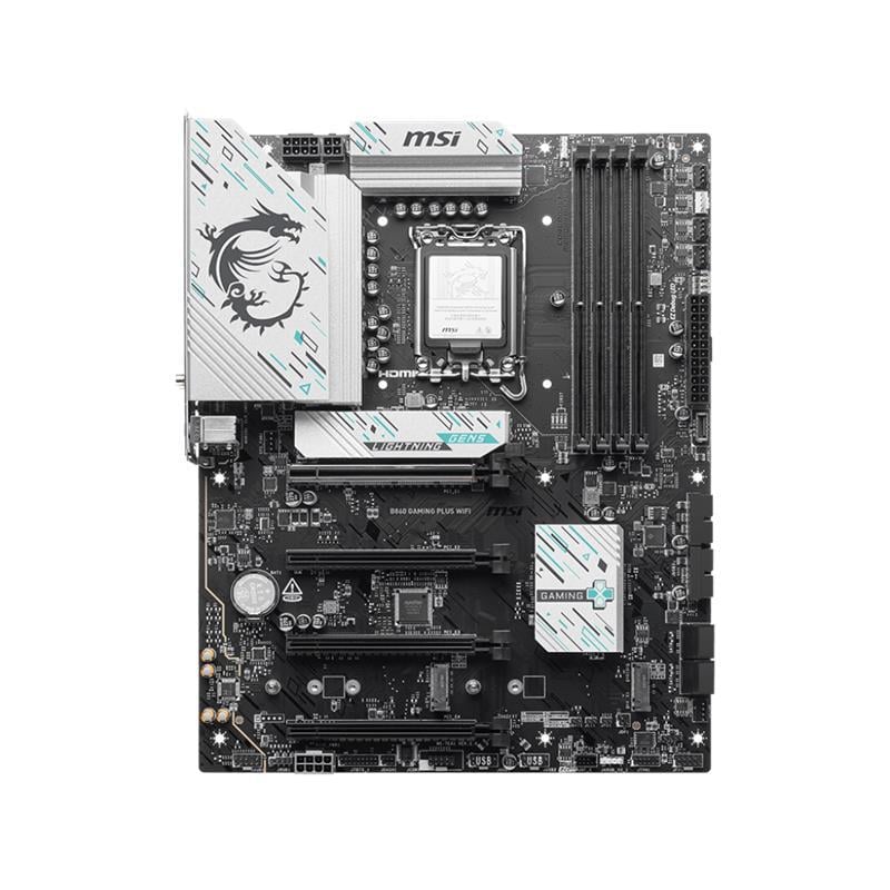 MSI B860 GAMING PLUS WIFI DDR5 8800MT/S 1XHDMI 1XDP 3XM.2 ATX 1851P (INTEL ULTRA PROCESSORS SERIES2)
