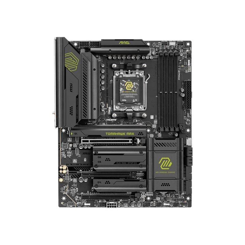MSI MAG B850 TOMAHAWK WIFI DDR5 8200MHZ 1XHDMI 4XM.2 ATX AM5 (AMD AM5 9000/8000/7000 SERİLERİ İLE UYUMLU)