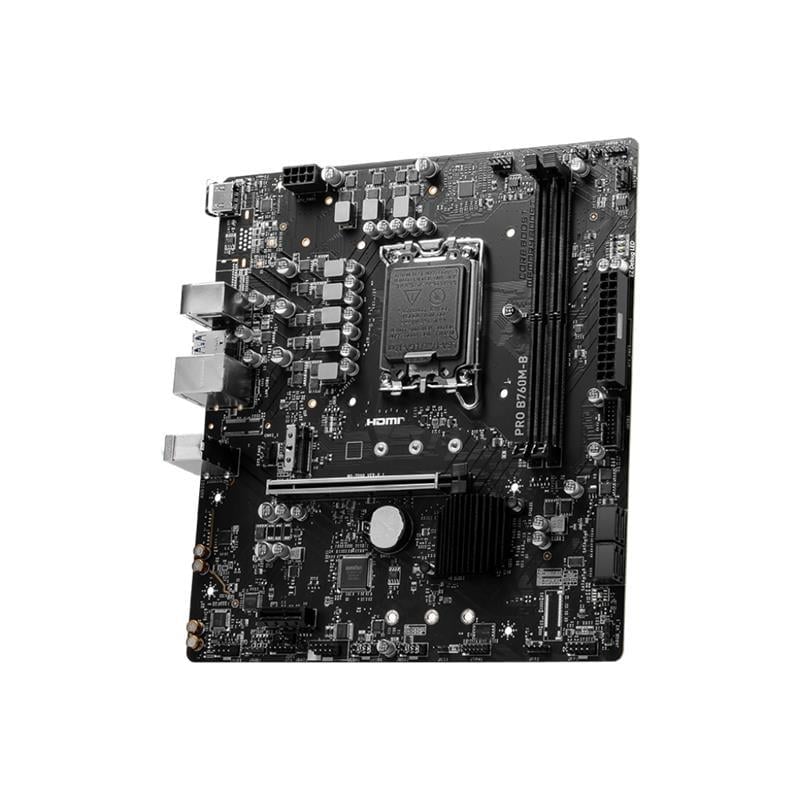 MSI PRO B760M-B DDR4 6400MHZ 1XHDMI 1XM.2 USB 3.2 MATX 1700P (12. / 13. VE 14. NESİL İŞLEMCİ UYUMLU)