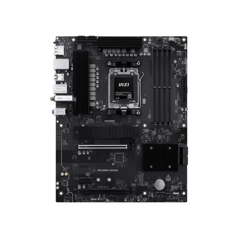 MSI PRO B850-S WIFI6E DDR5 8200MT/S 1XHDMI 1XDP 2XM.2 AM5 ATX (AMD AM5 9000/8000/7000 SERİLERİ İLE UYUMLU)
